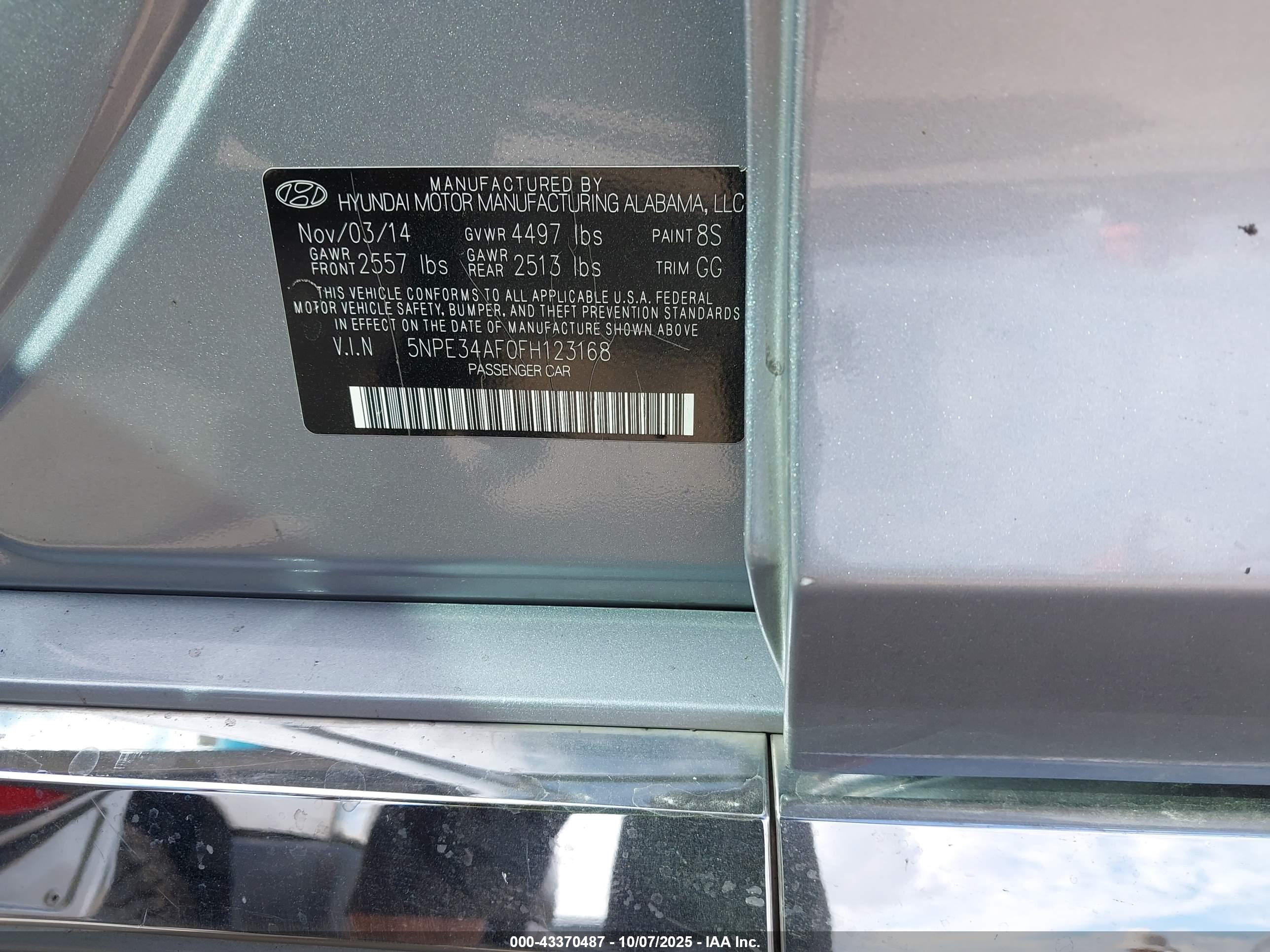 HYUNDAI SONATA image 9