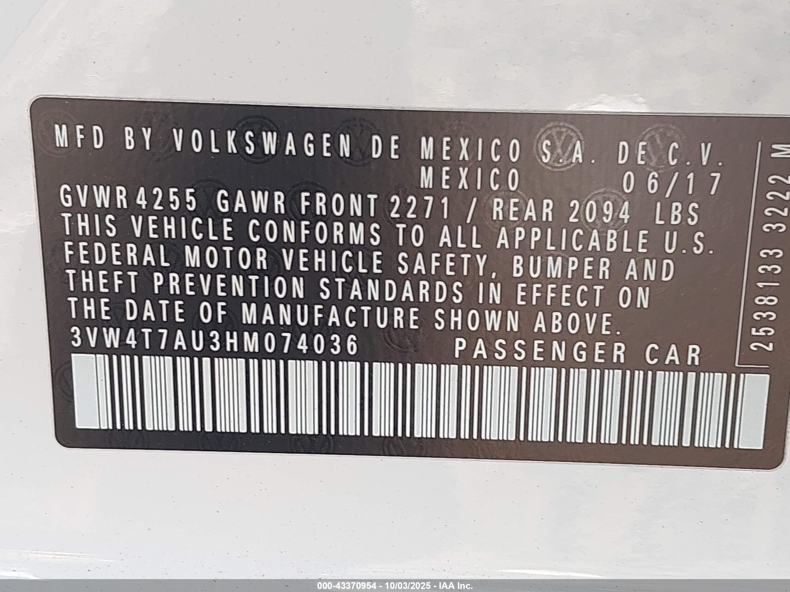 VOLKSWAGEN GOLF image 9