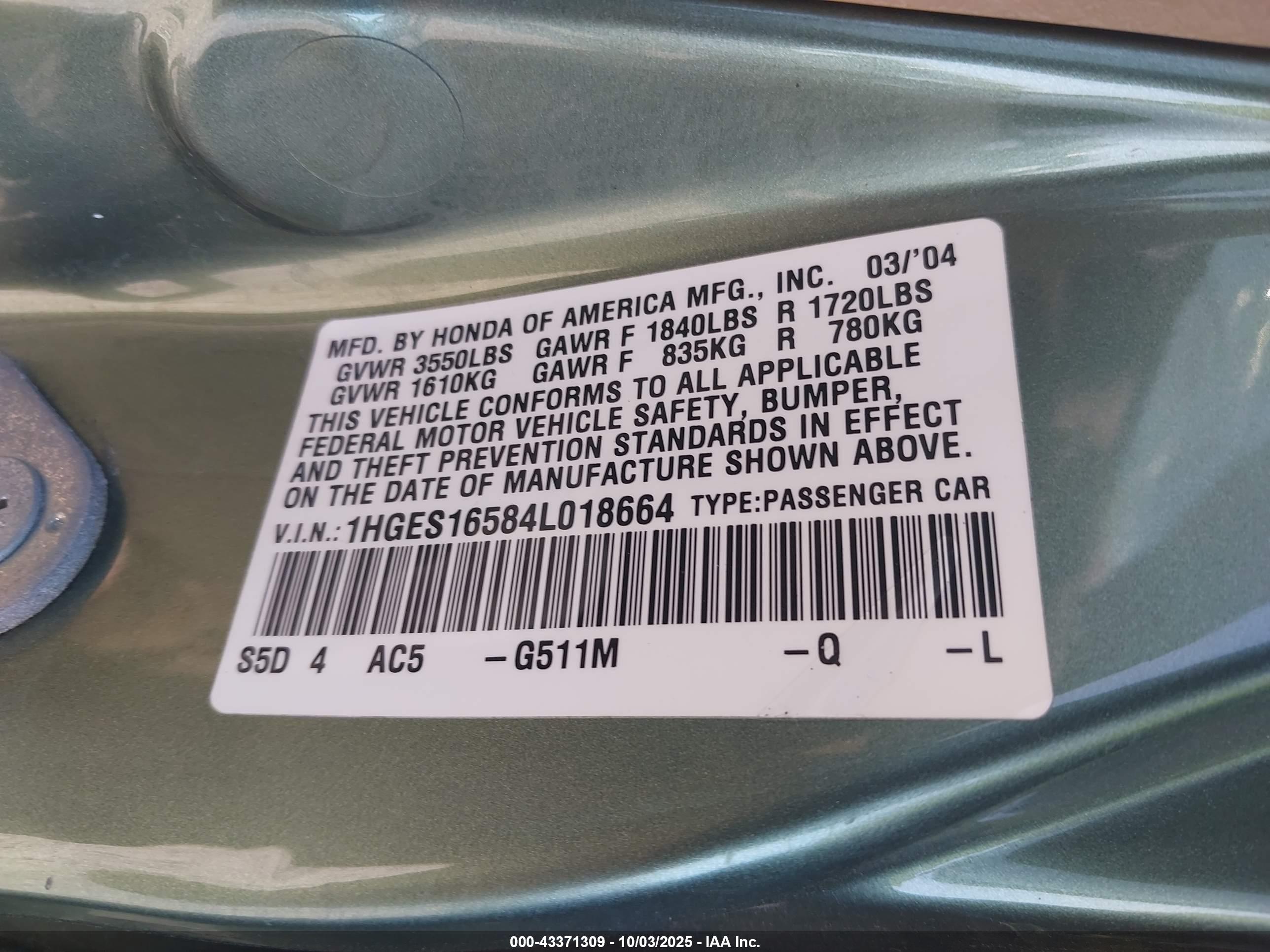 HONDA CIVIC image 9