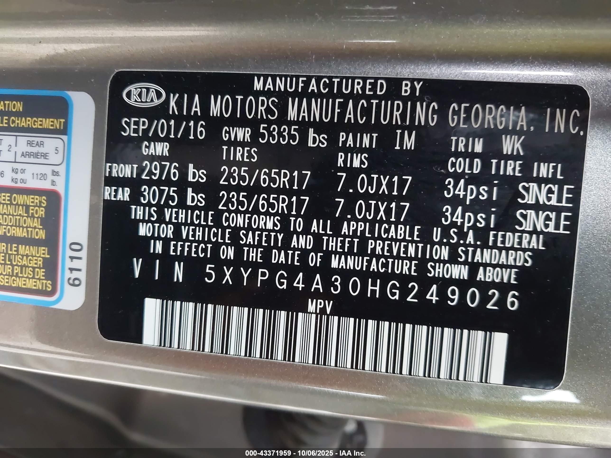 KIA SORENTO image 9