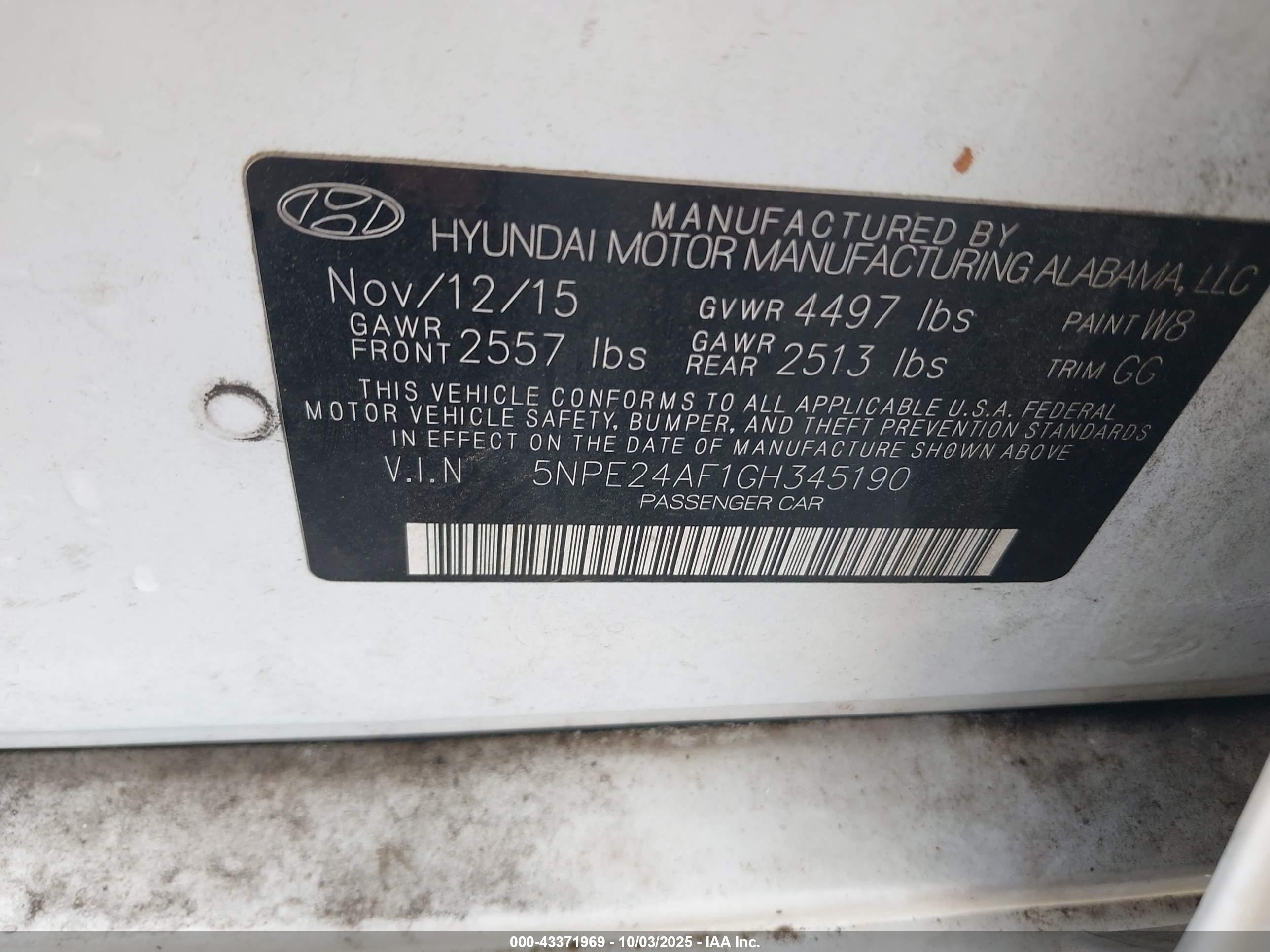 HYUNDAI SONATA image 9