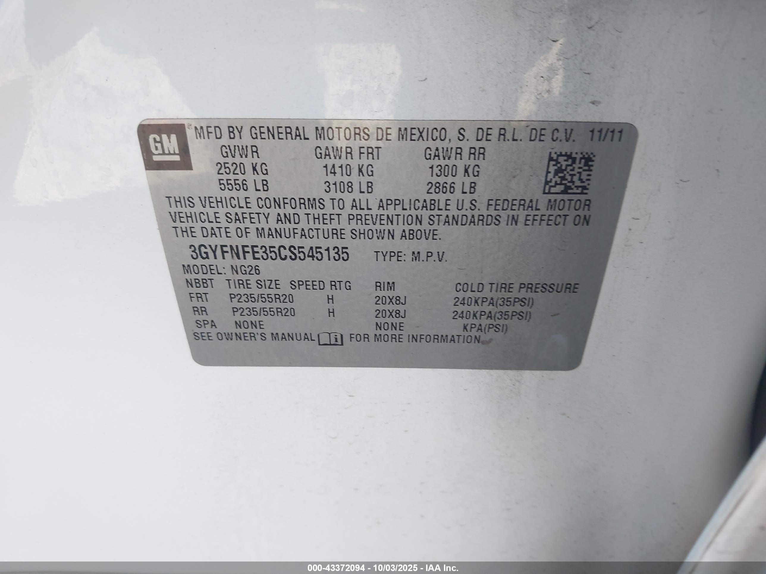 CADILLAC SRX image 9