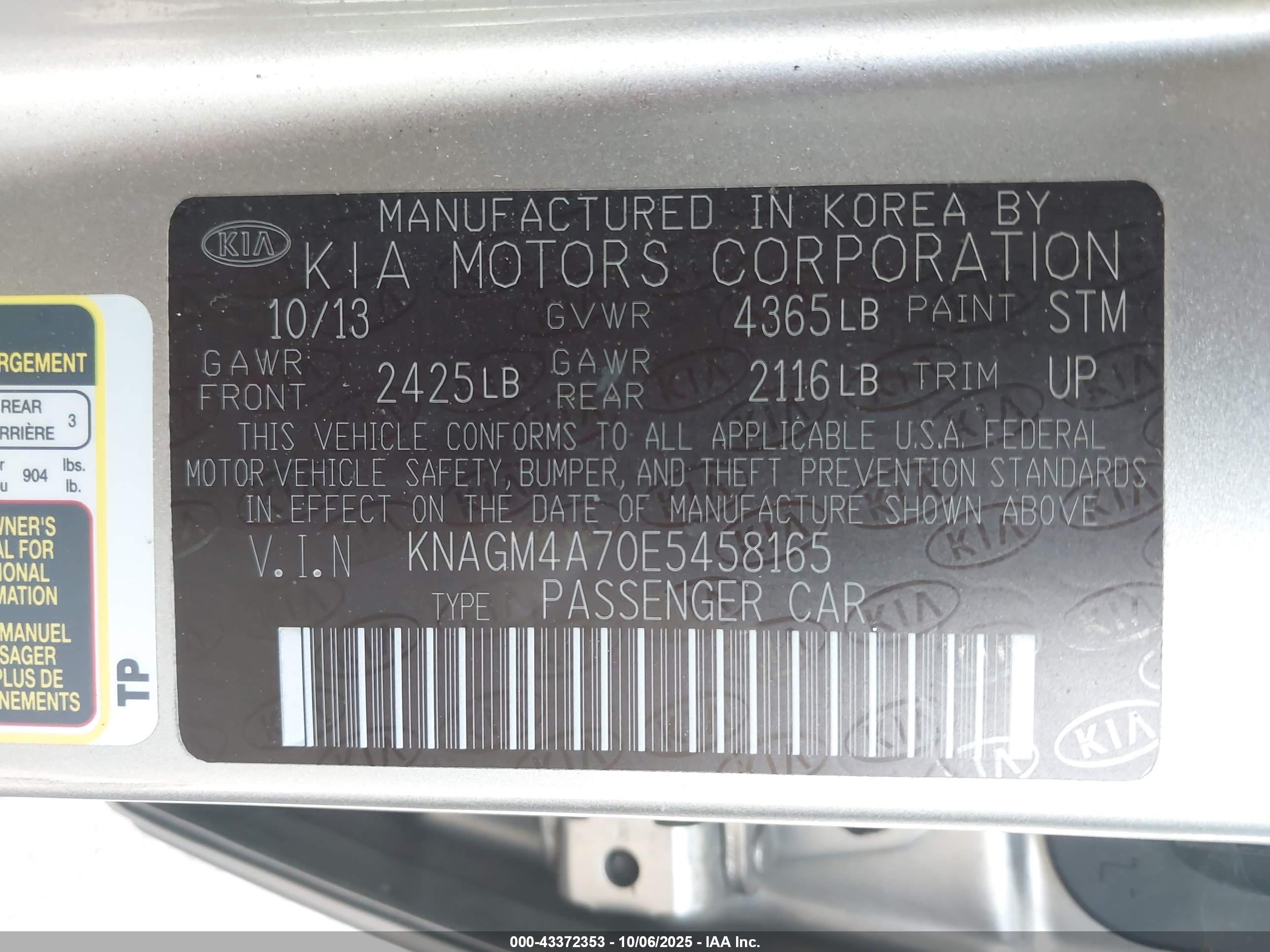 KIA OPTIMA image 9