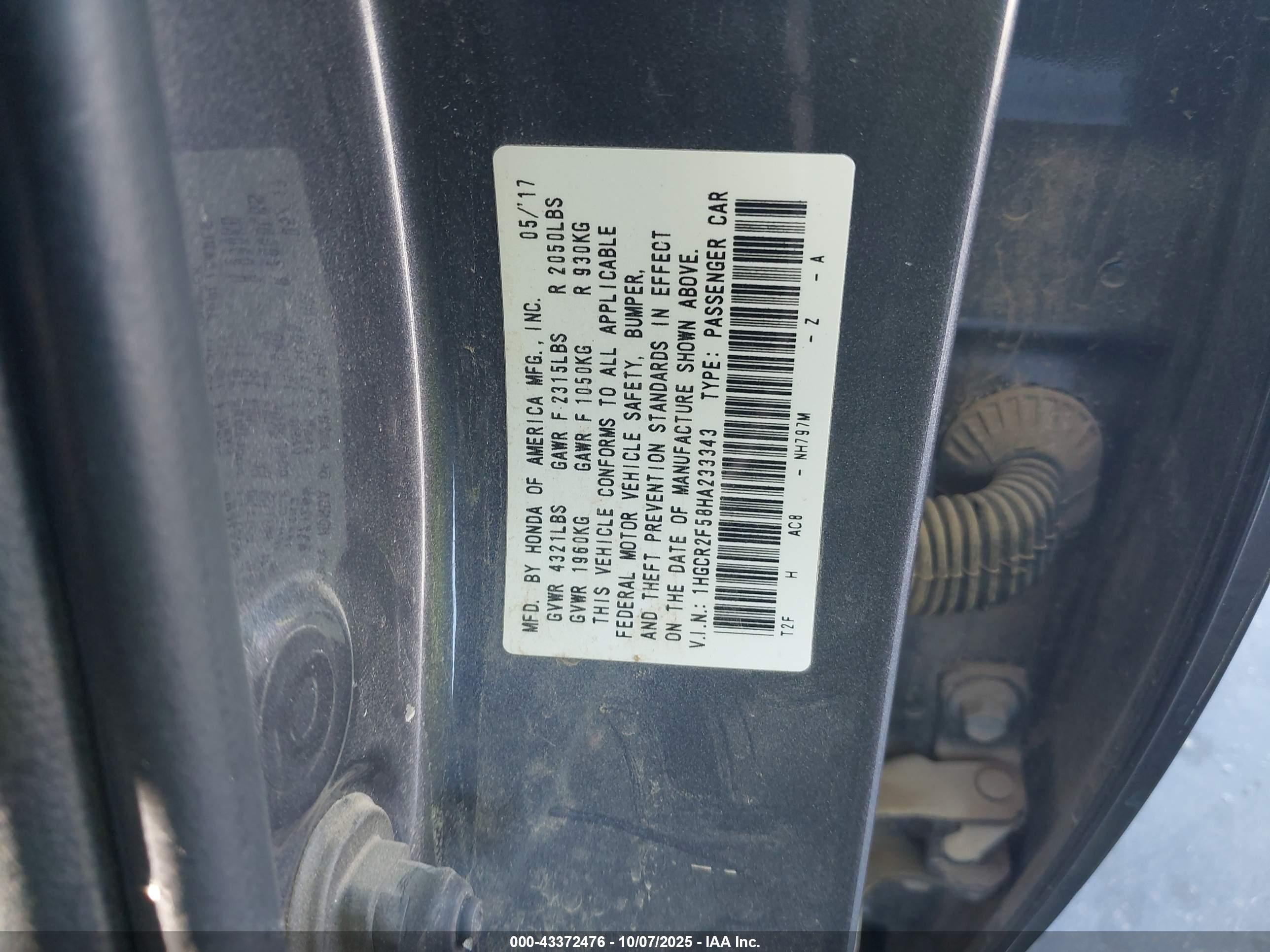 HONDA ACCORD image 9