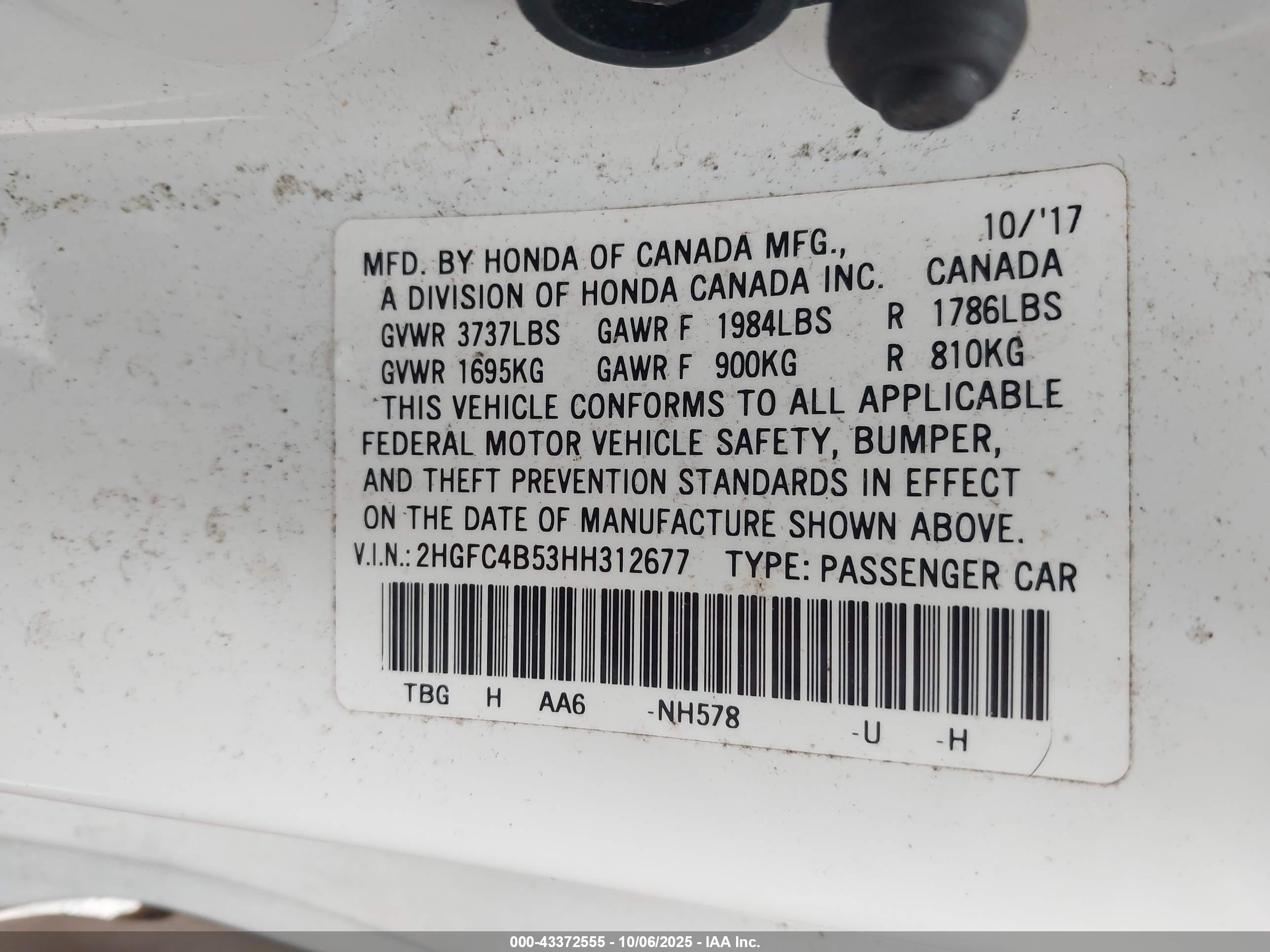 HONDA CIVIC image 9
