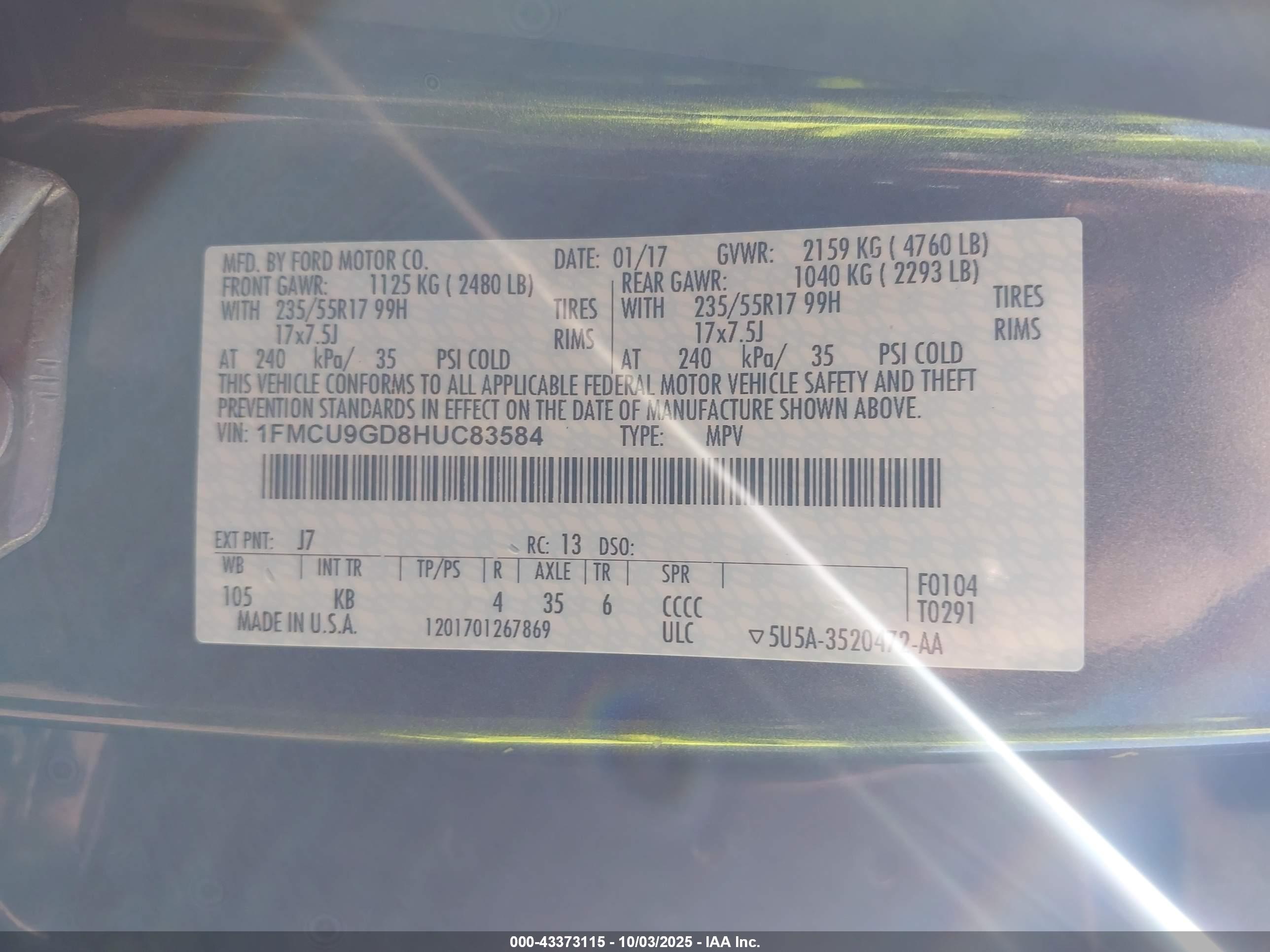 FORD ESCAPE image 9