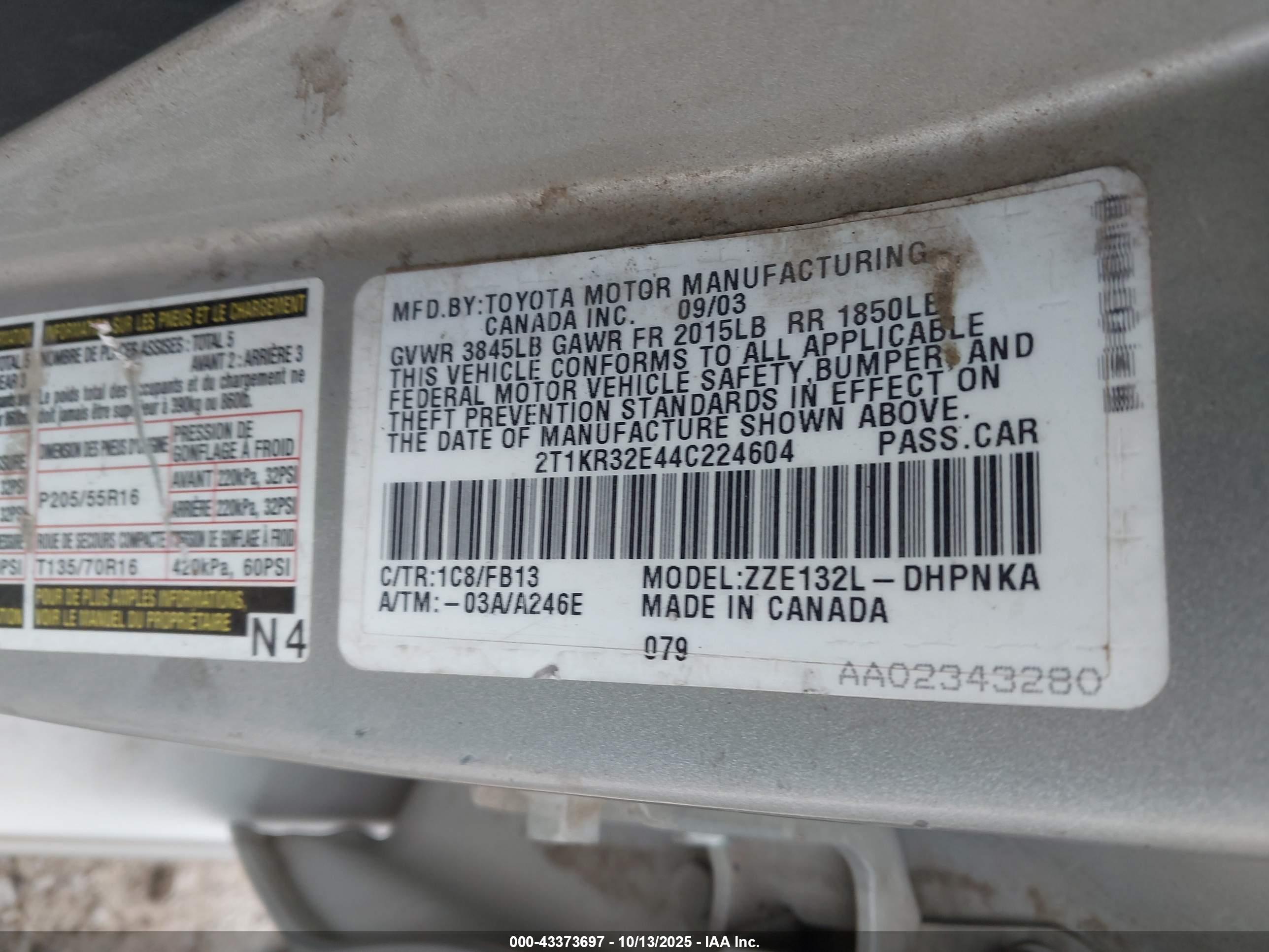 TOYOTA MATRIX image 9
