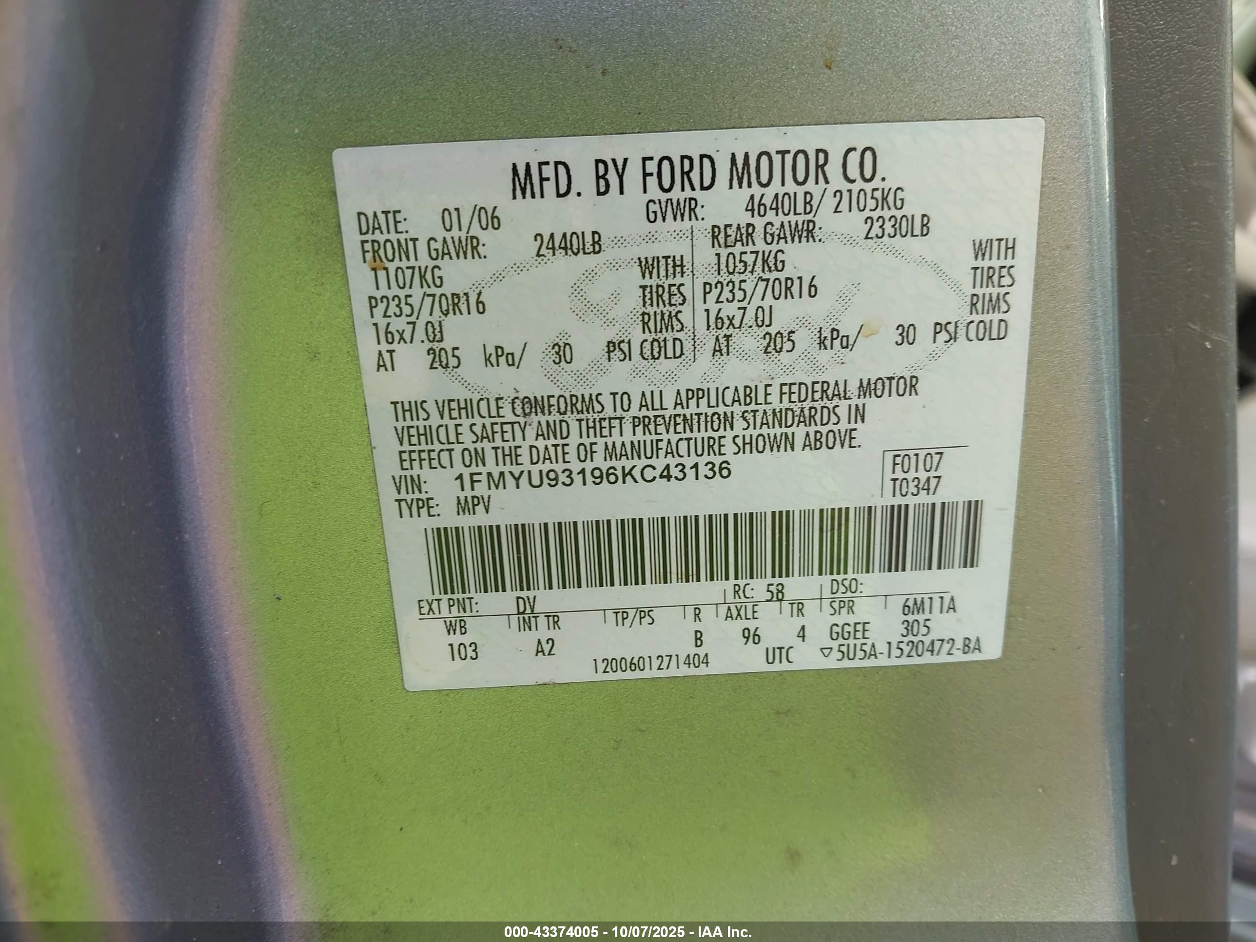 FORD ESCAPE image 9