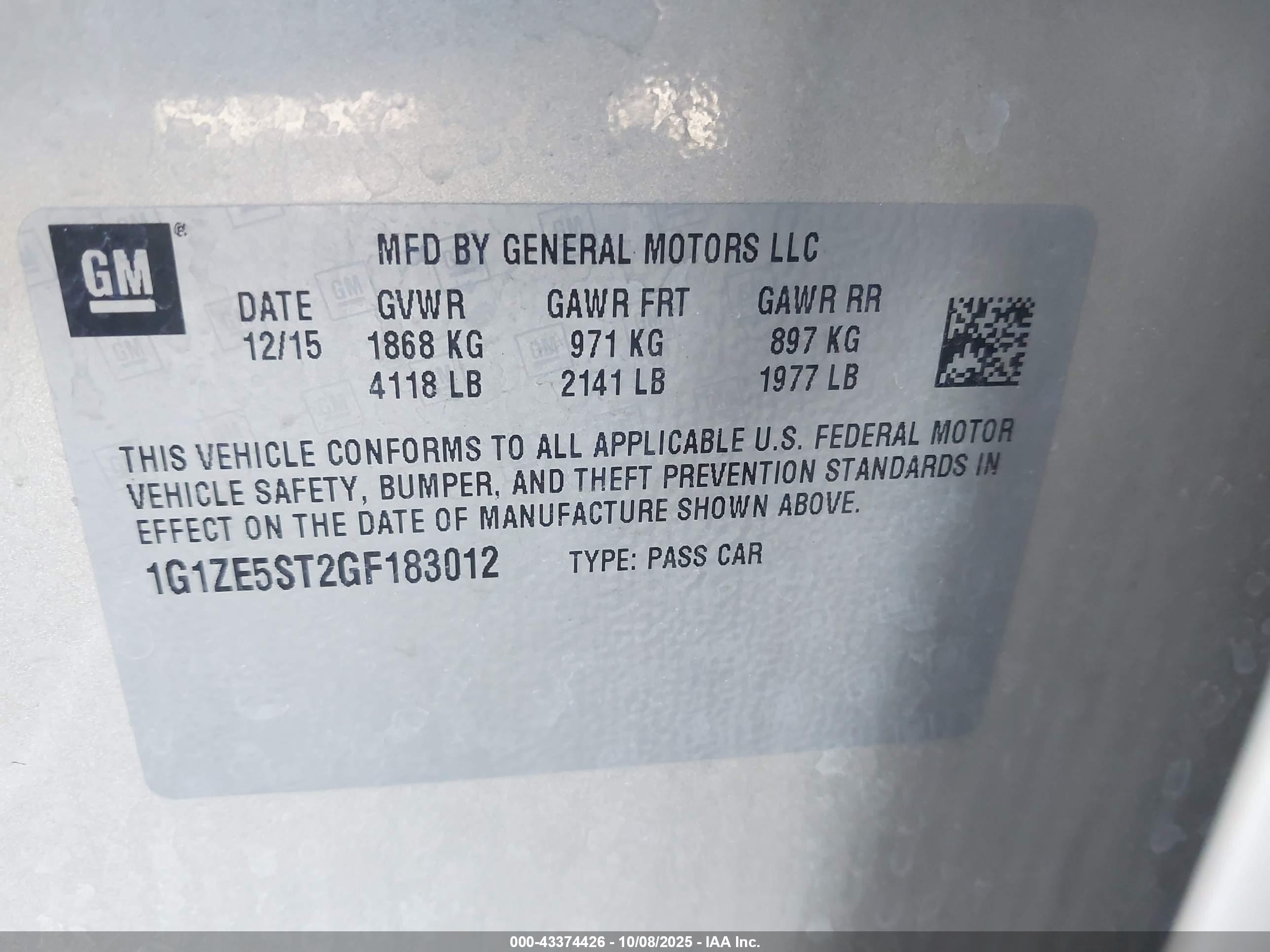 CHEVROLET MALIBU image 9