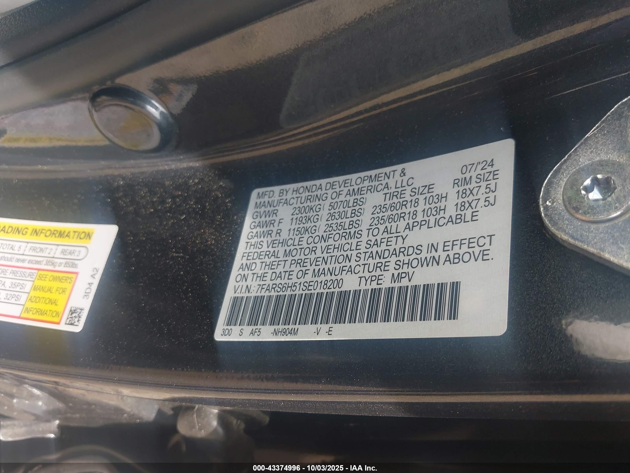HONDA CR-V image 9