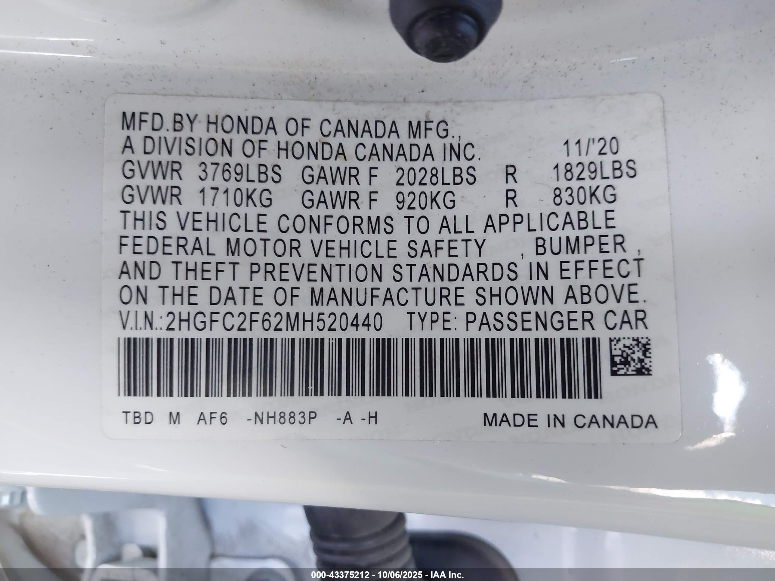 HONDA CIVIC image 9