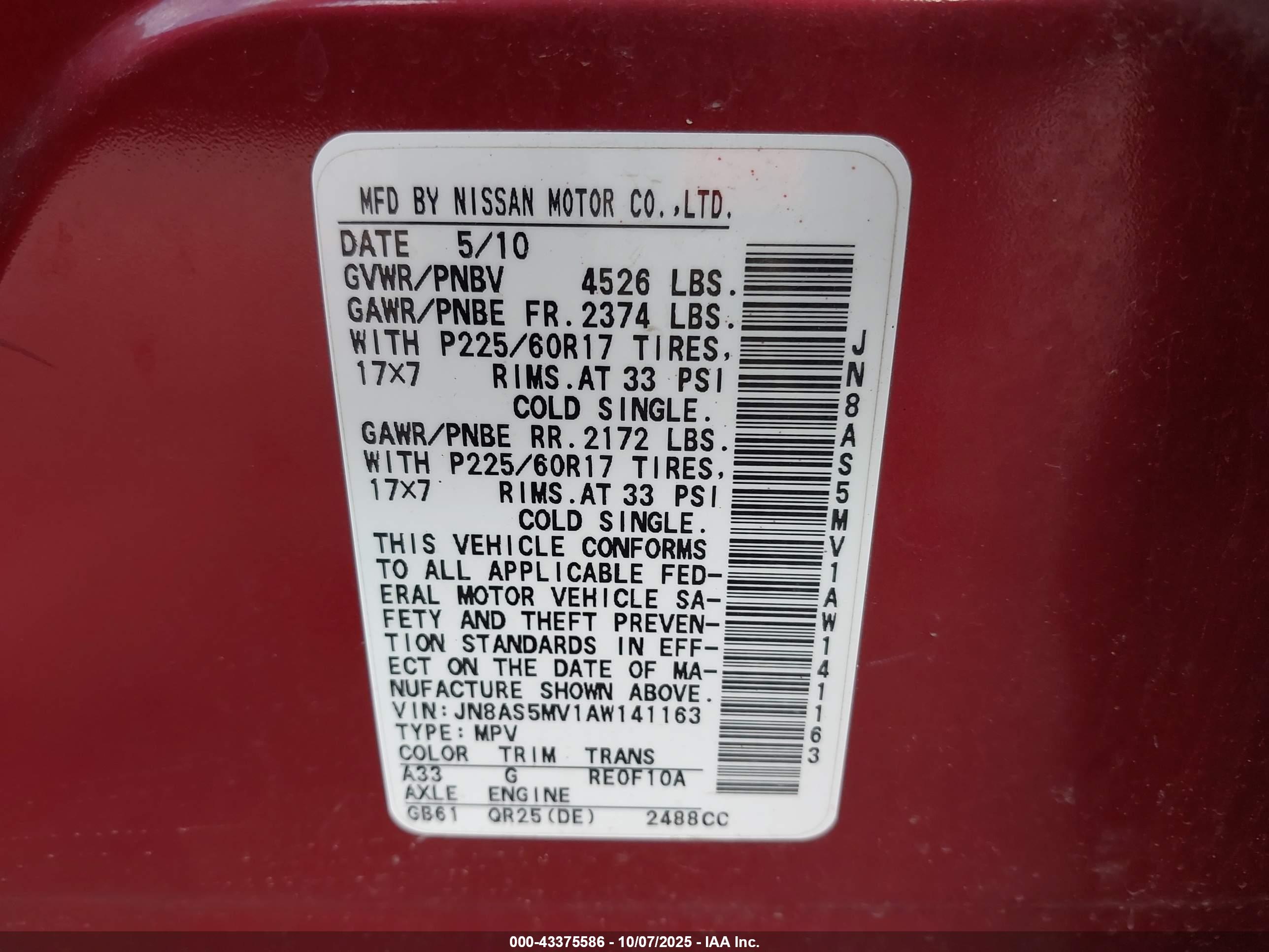 NISSAN ROGUE image 9