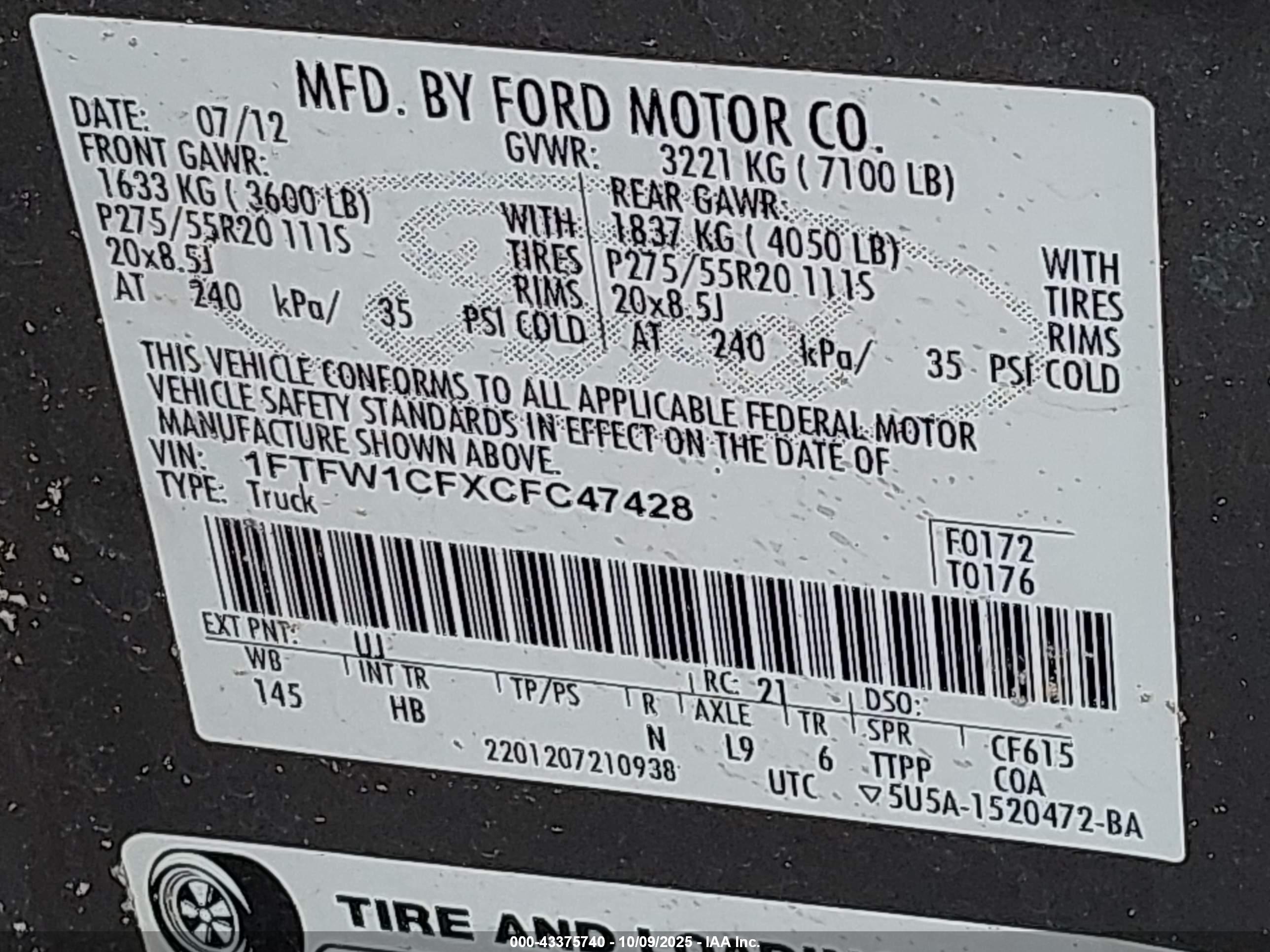 FORD F-150 image 9