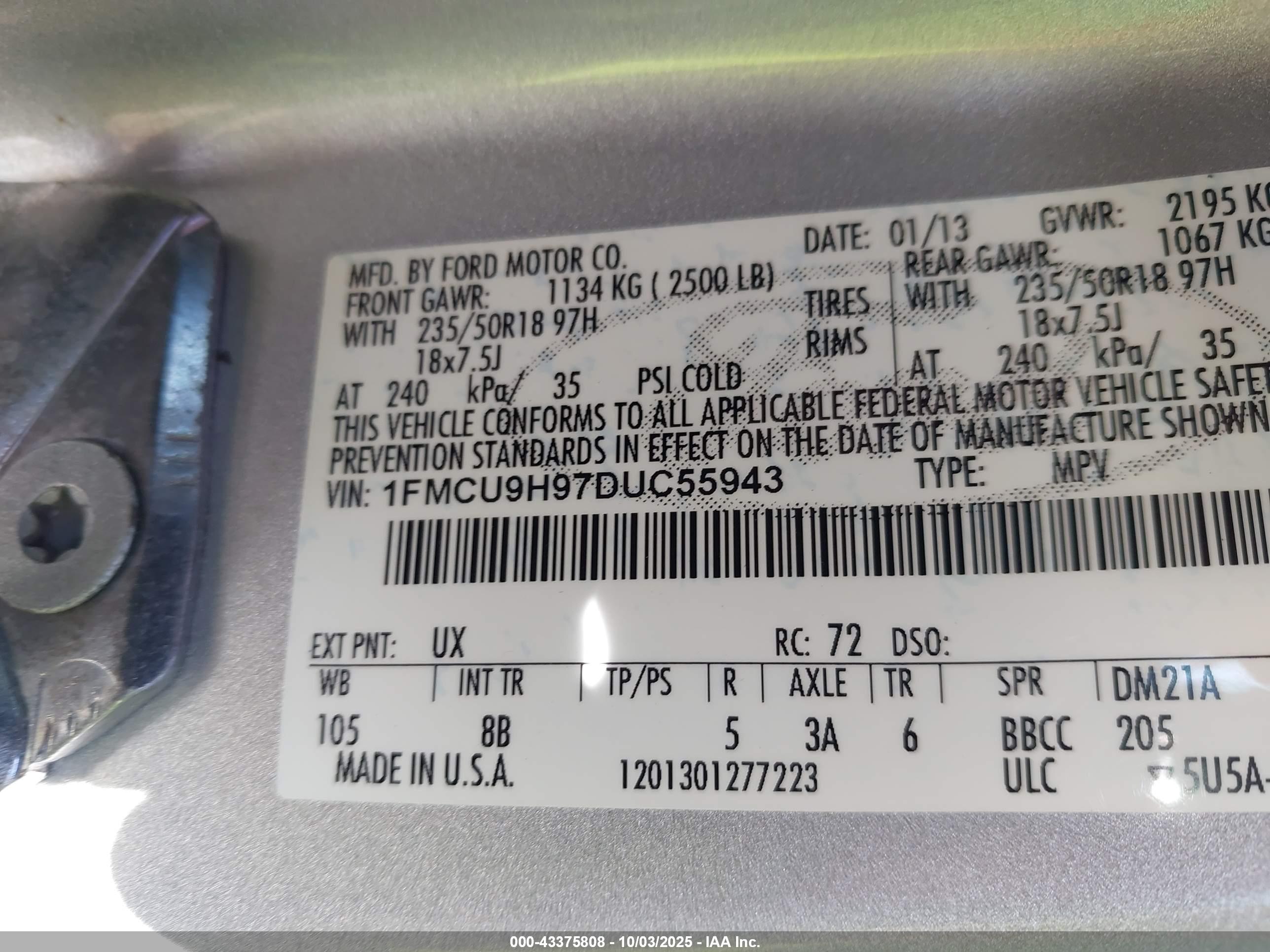 FORD ESCAPE image 9