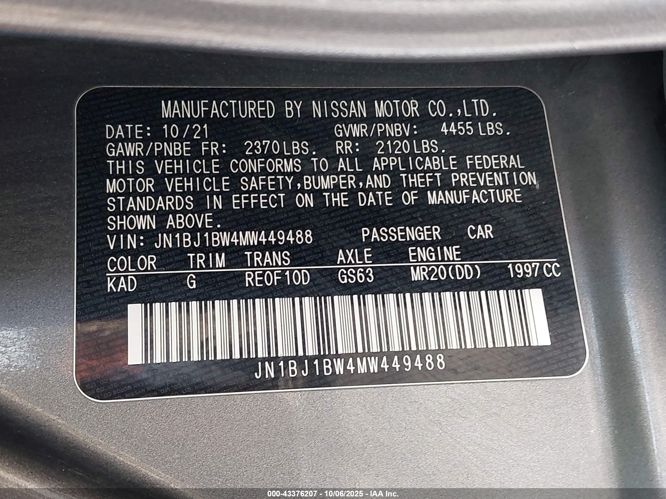 NISSAN ROGUE image 9