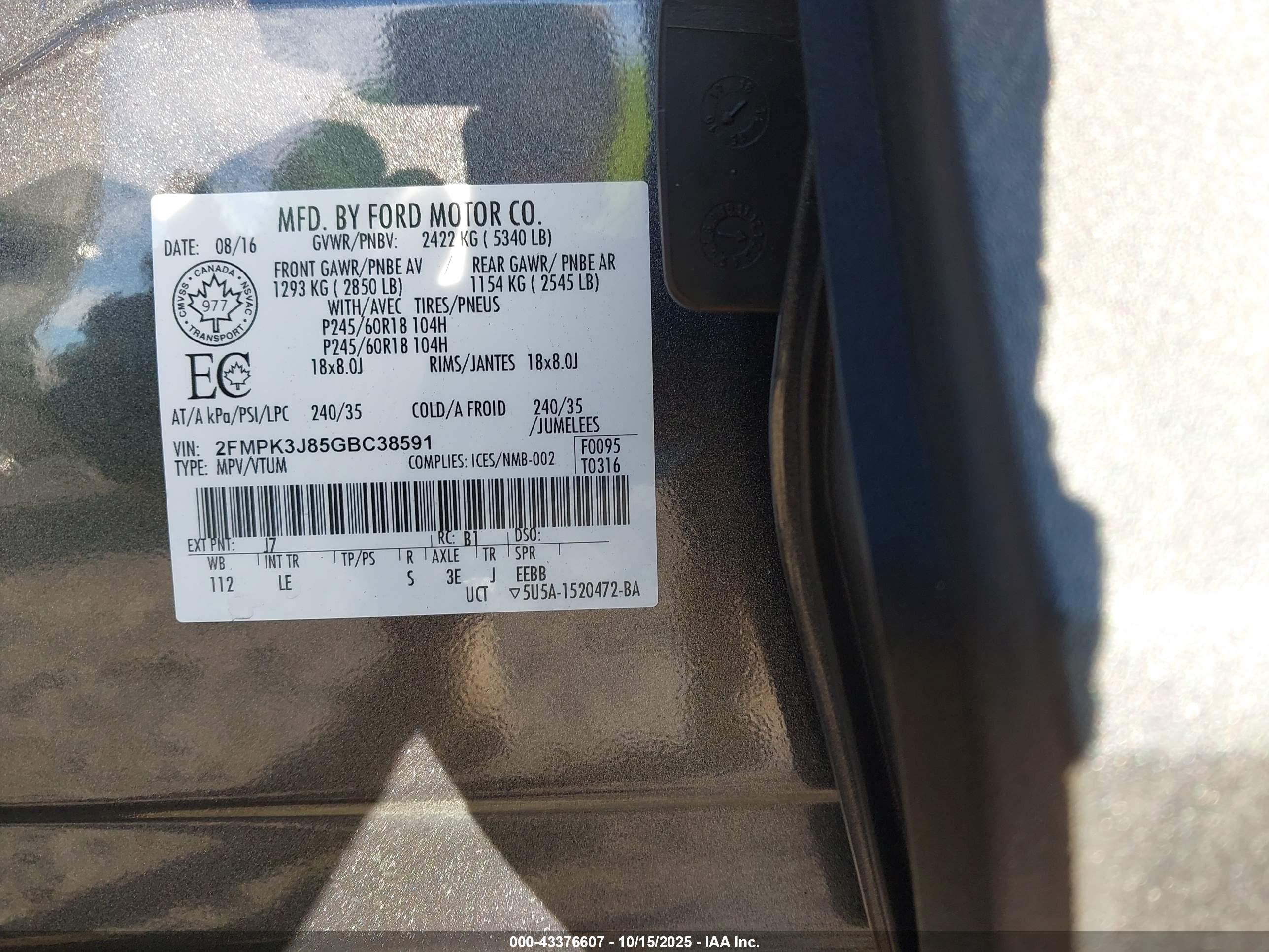 FORD EDGE image 9