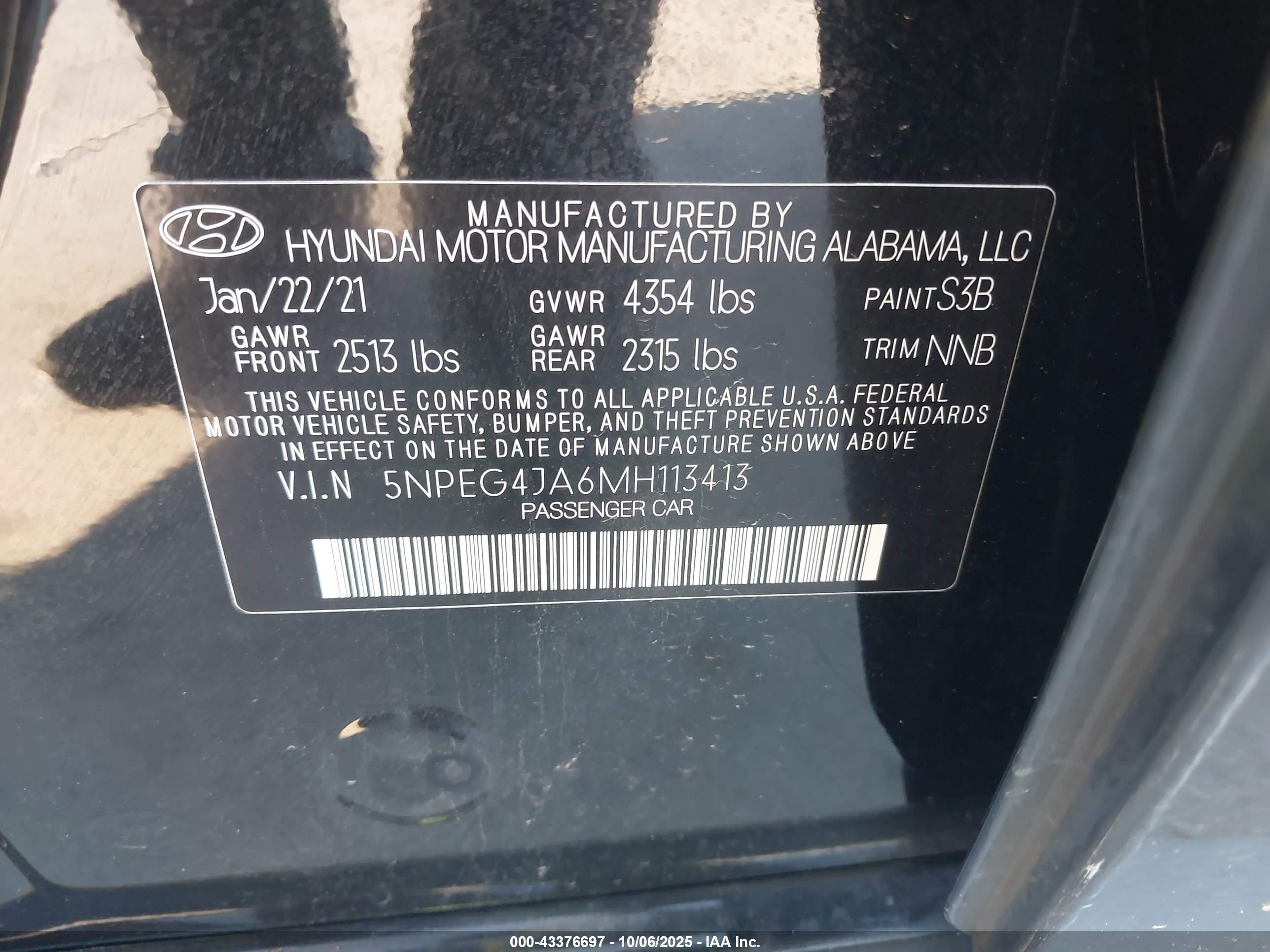 HYUNDAI SONATA image 9