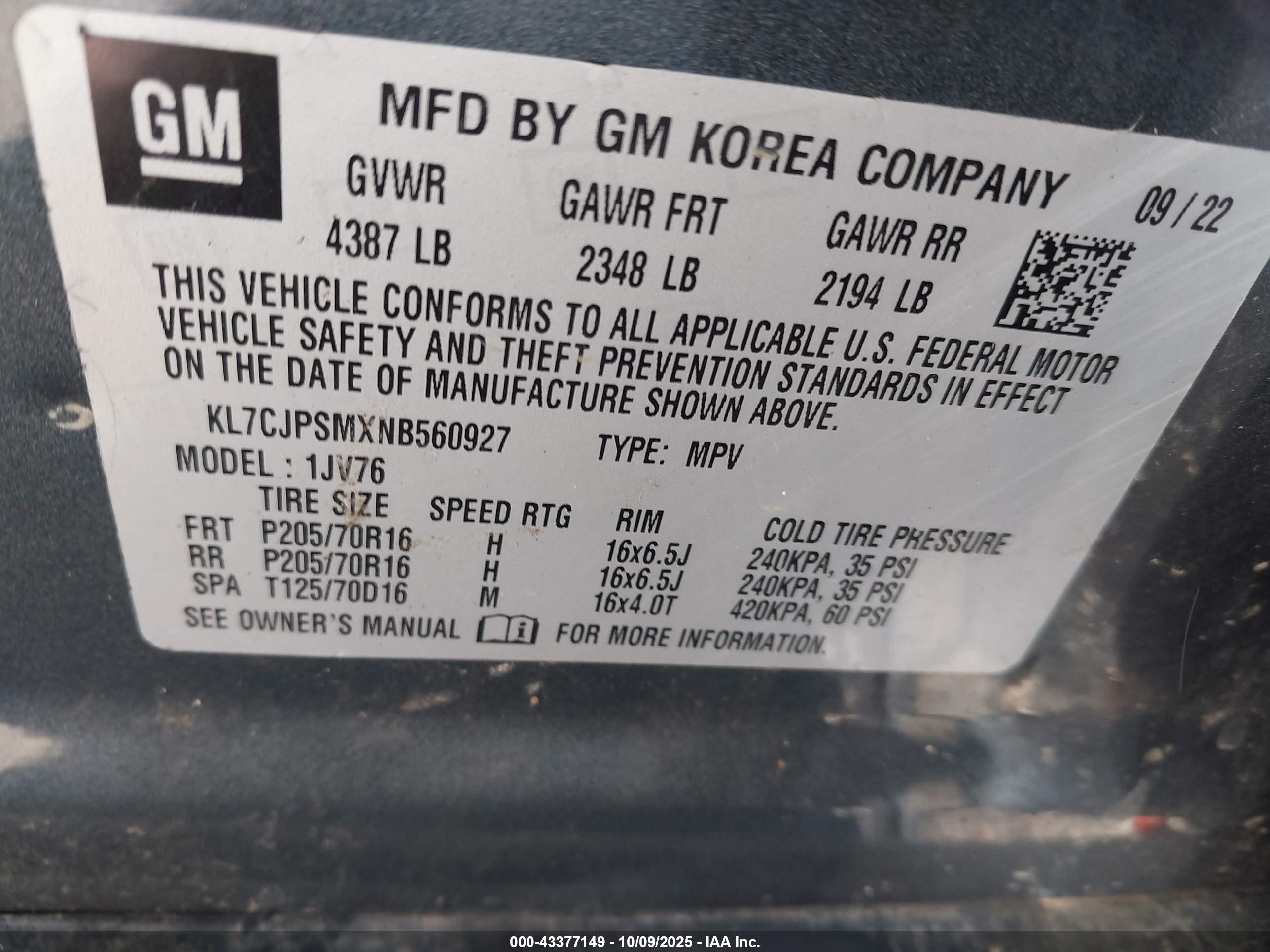 CHEVROLET TRAX image 9
