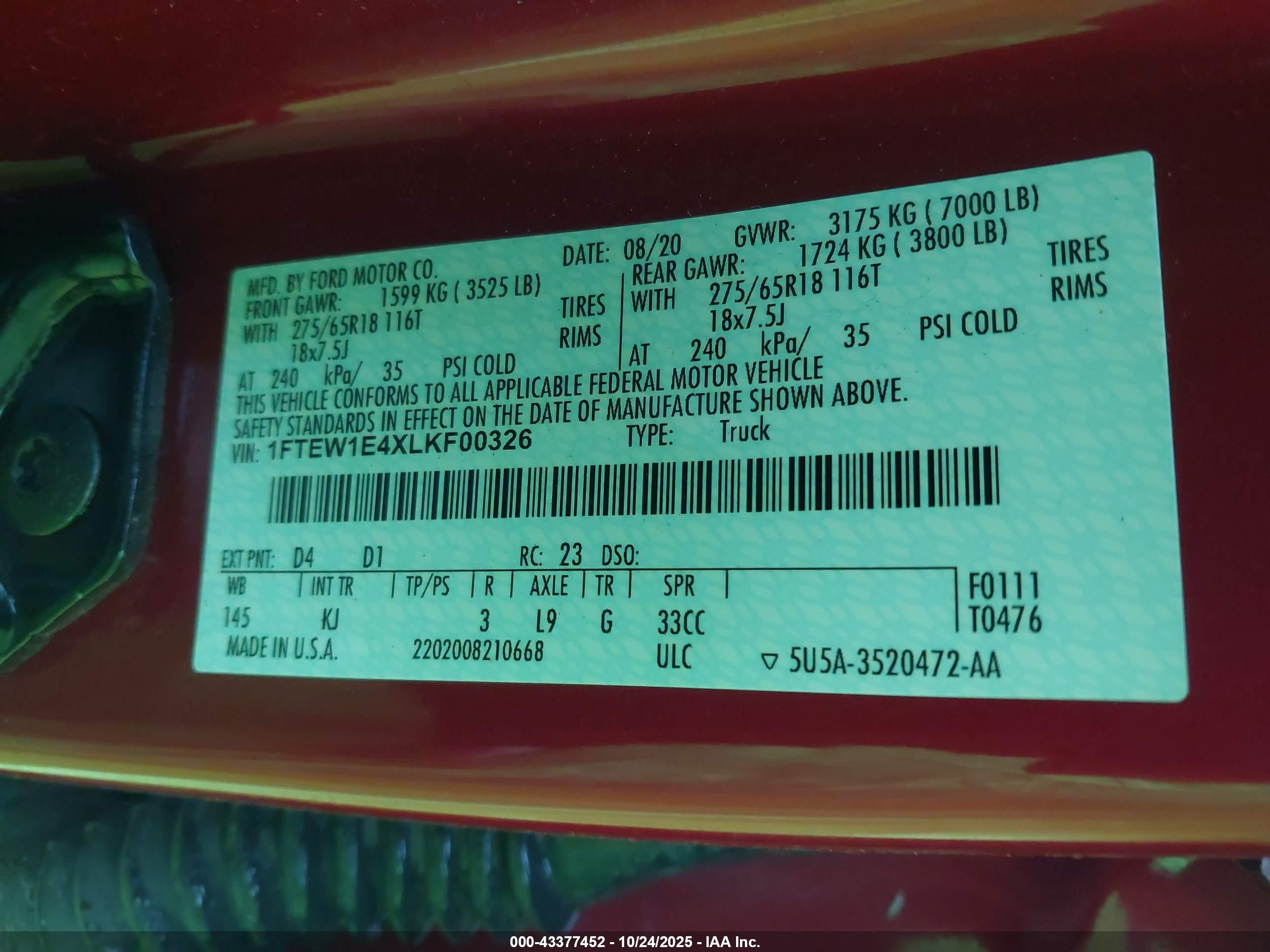 FORD F150 image 9