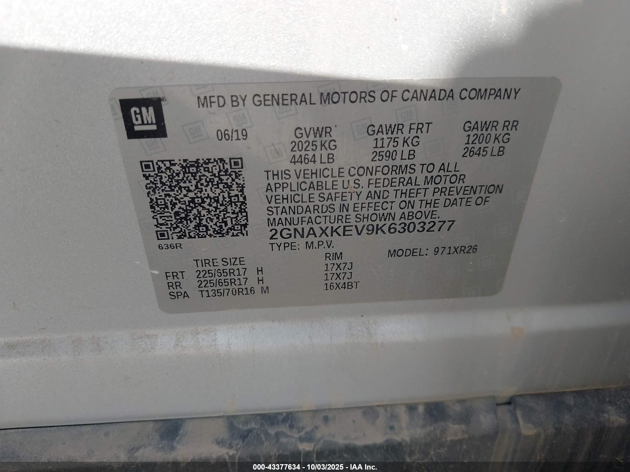 CHEVROLET EQUINOX image 9
