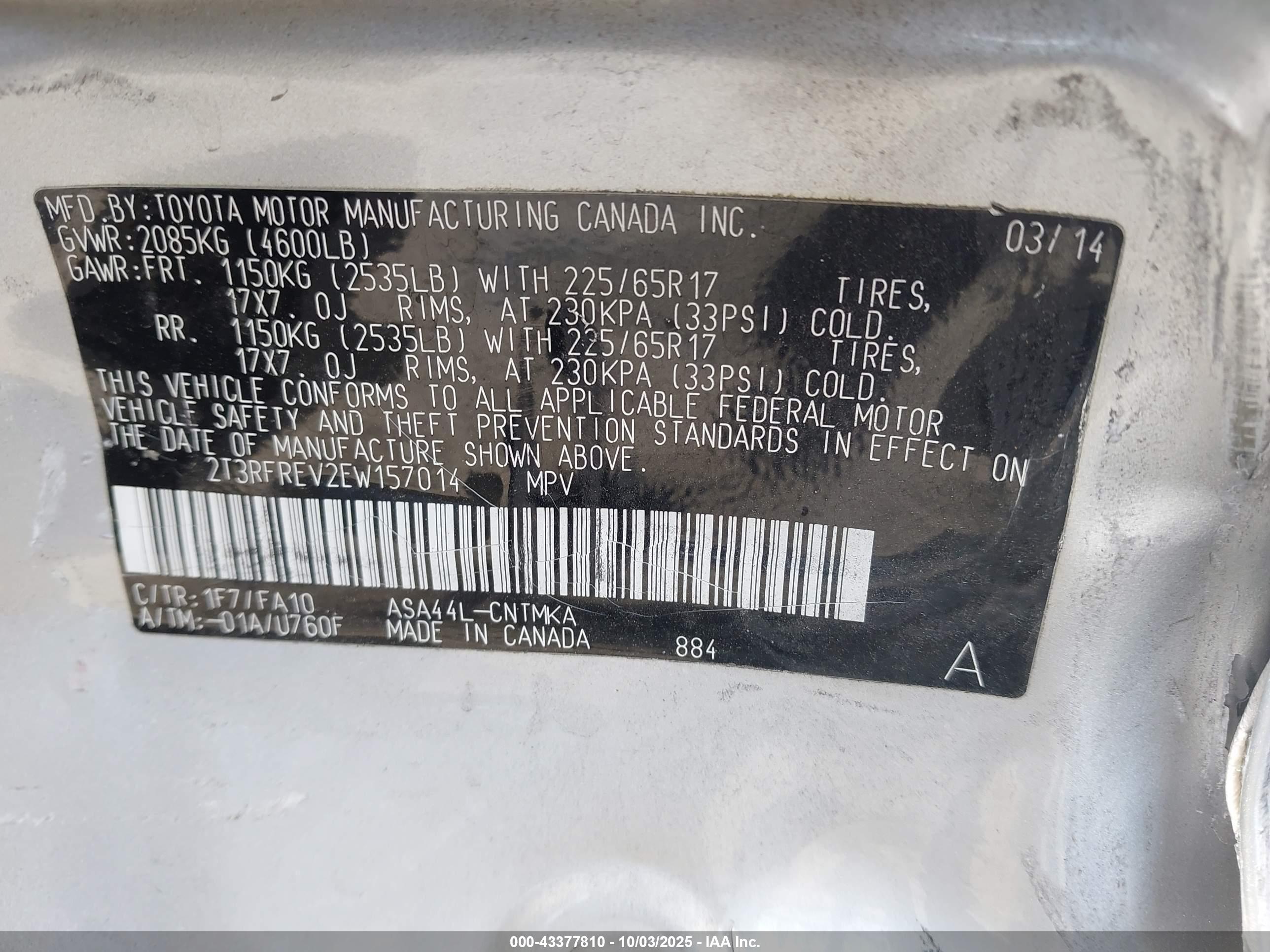 TOYOTA RAV4 image 9