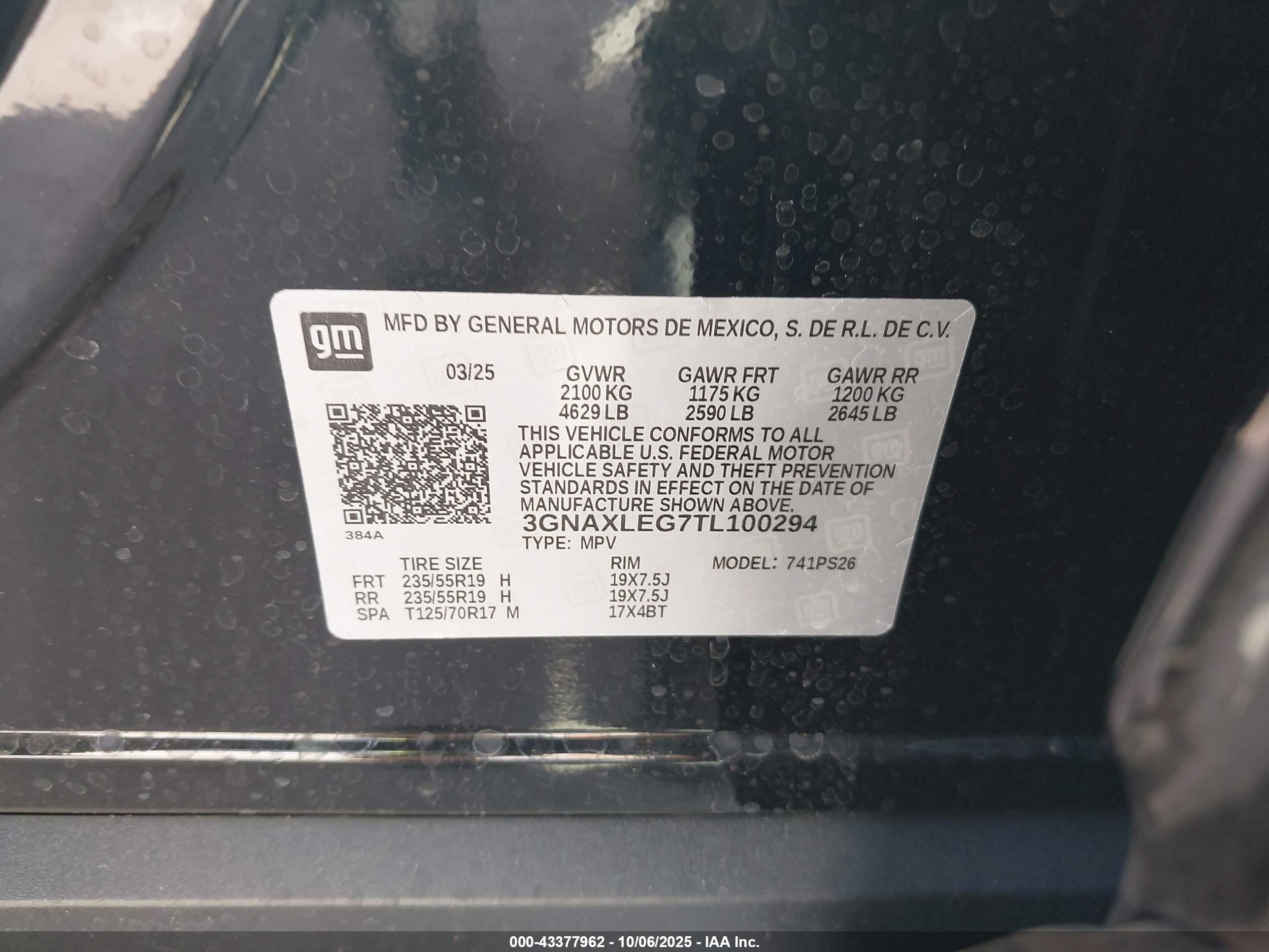 CHEVROLET EQUINOX image 9