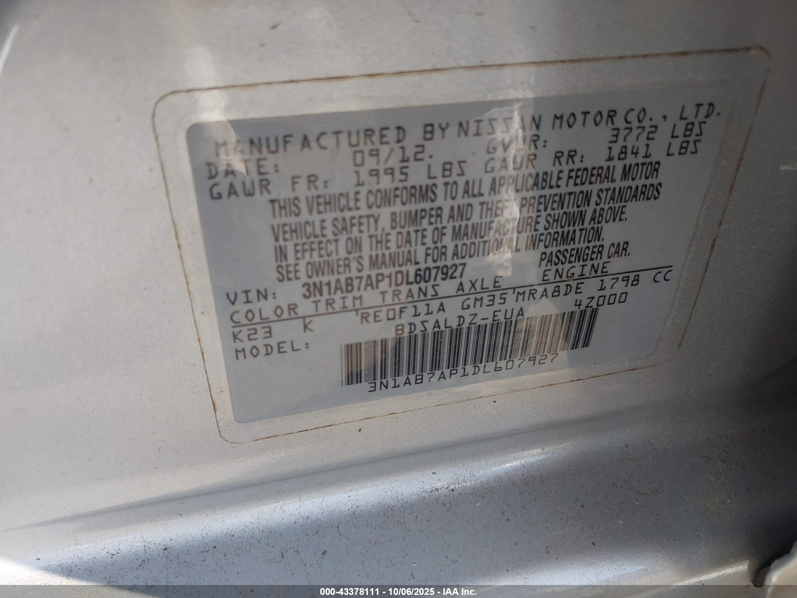 NISSAN SENTRA image 9