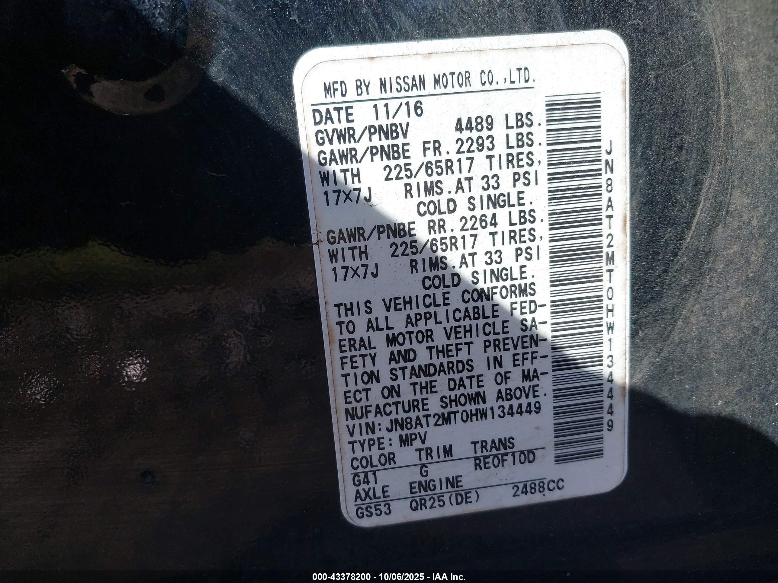NISSAN ROGUE image 9