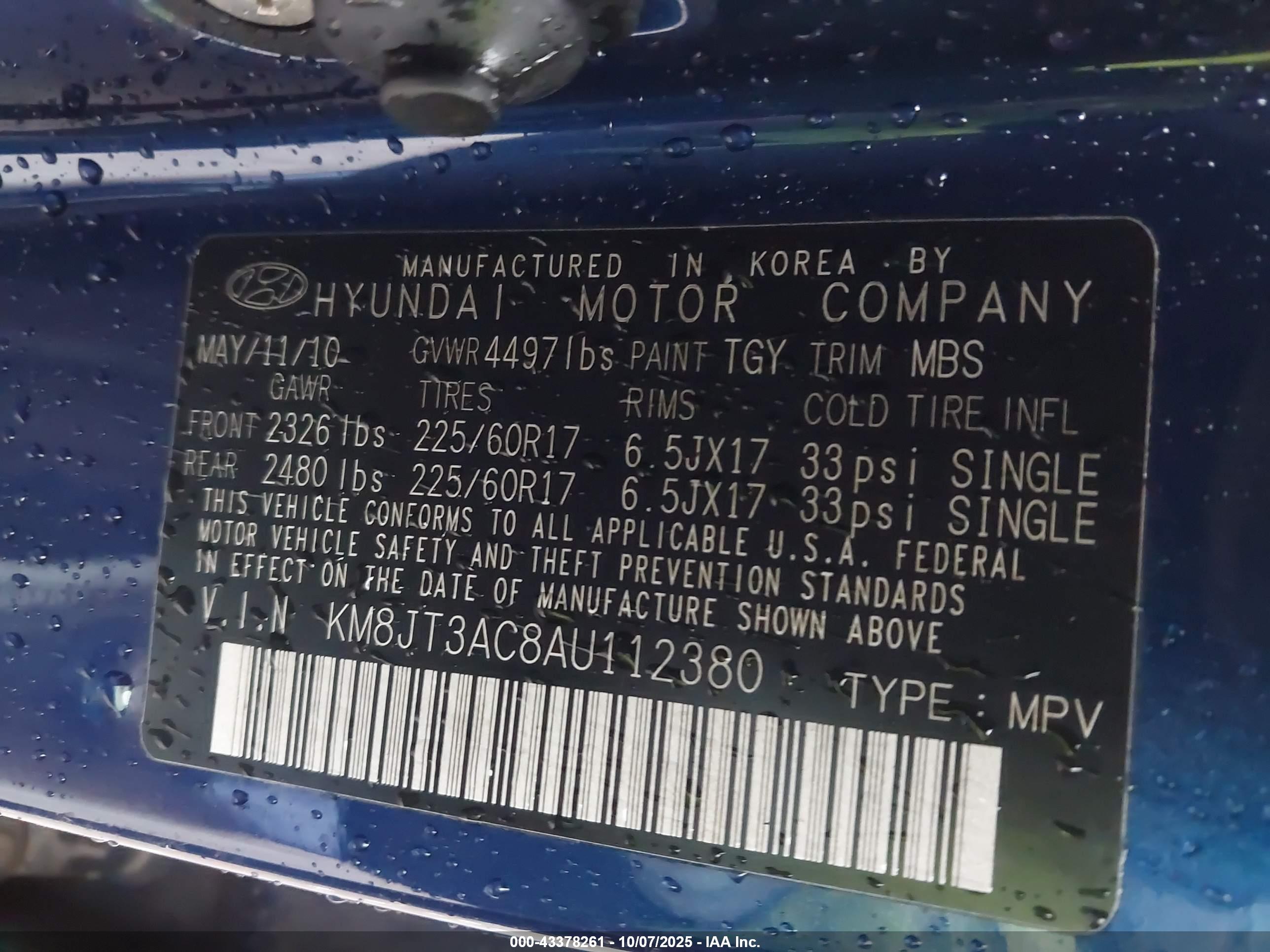 HYUNDAI TUCSON image 9
