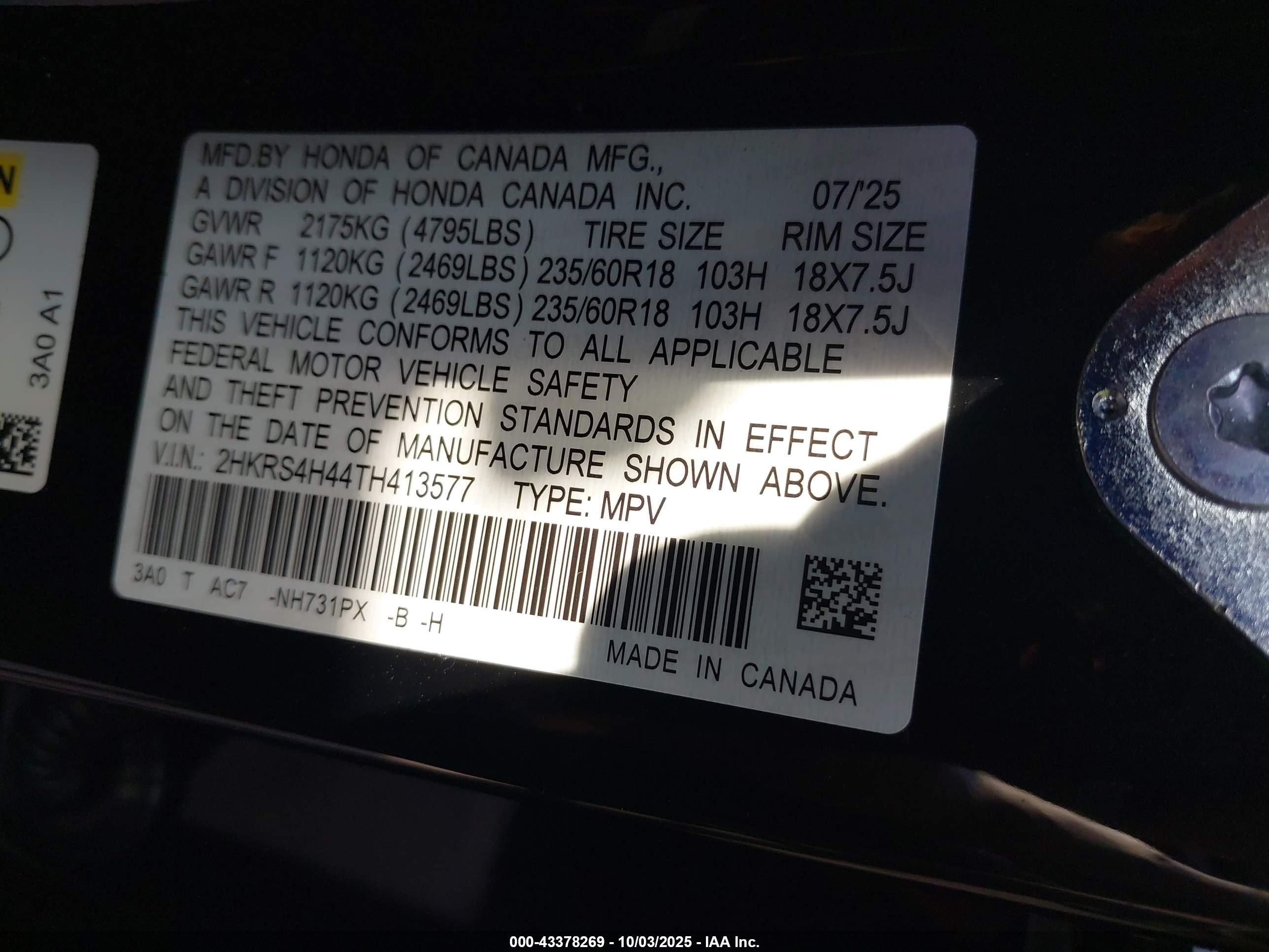 HONDA CR-V image 9