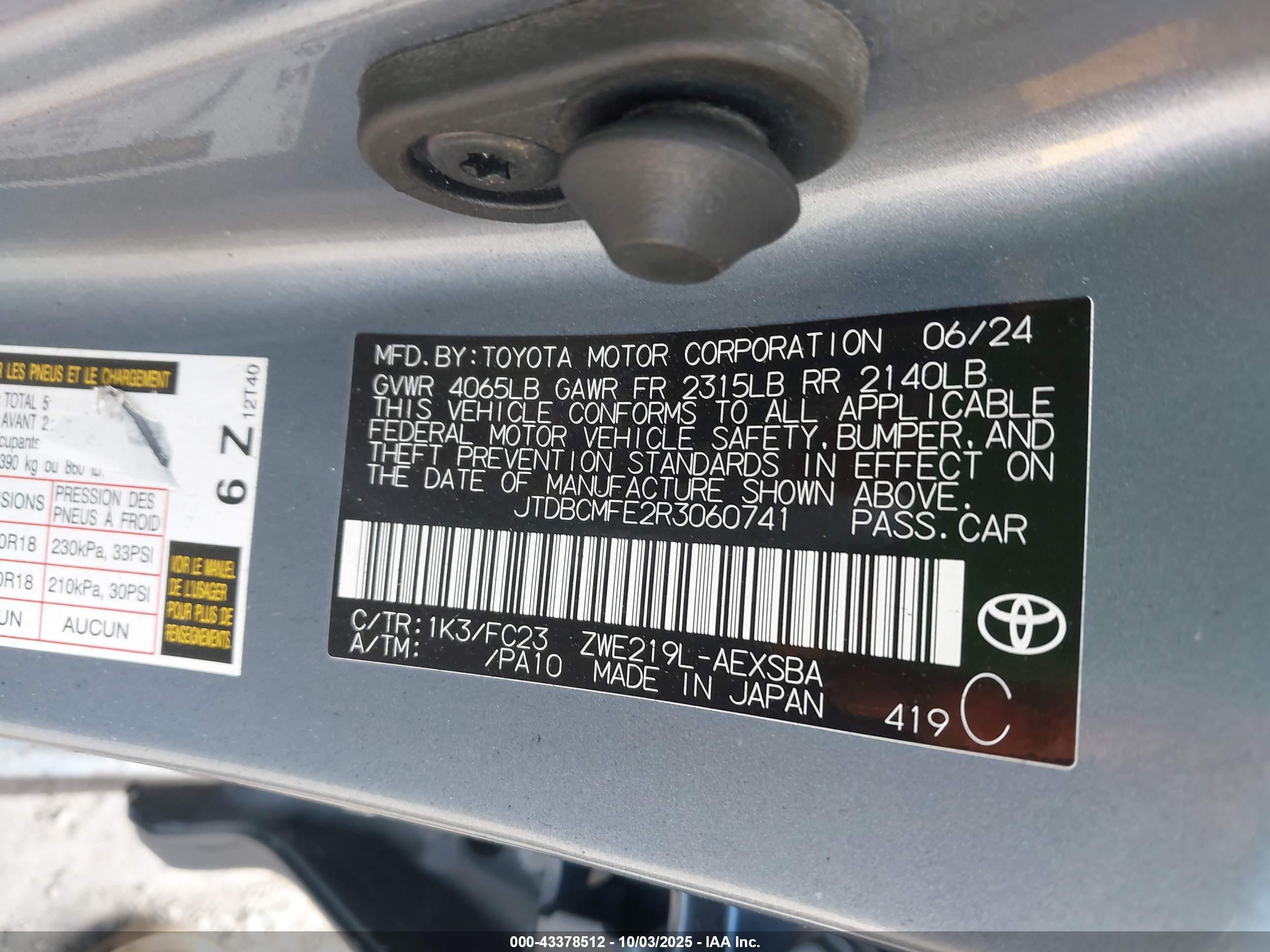 TOYOTA COROLLA image 9