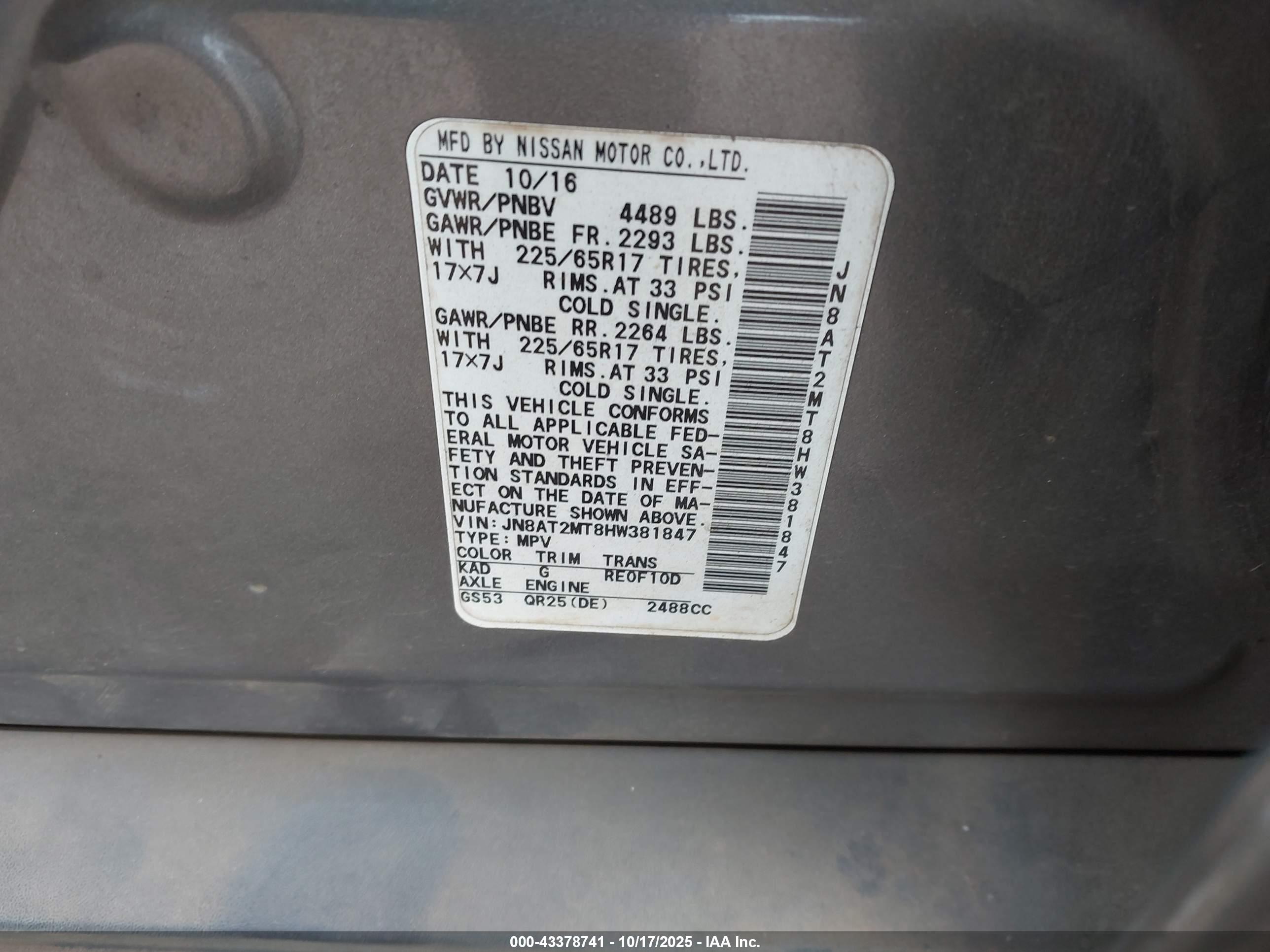 NISSAN ROGUE image 9