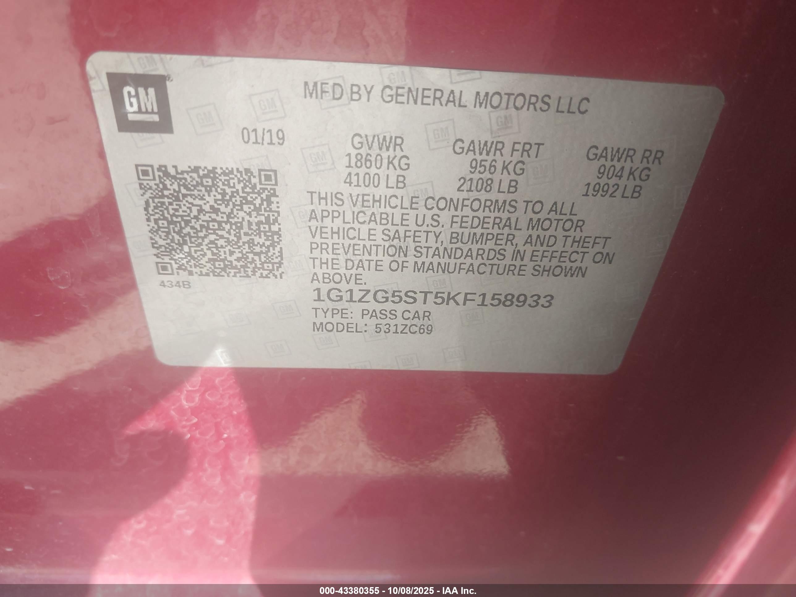 CHEVROLET MALIBU image 9