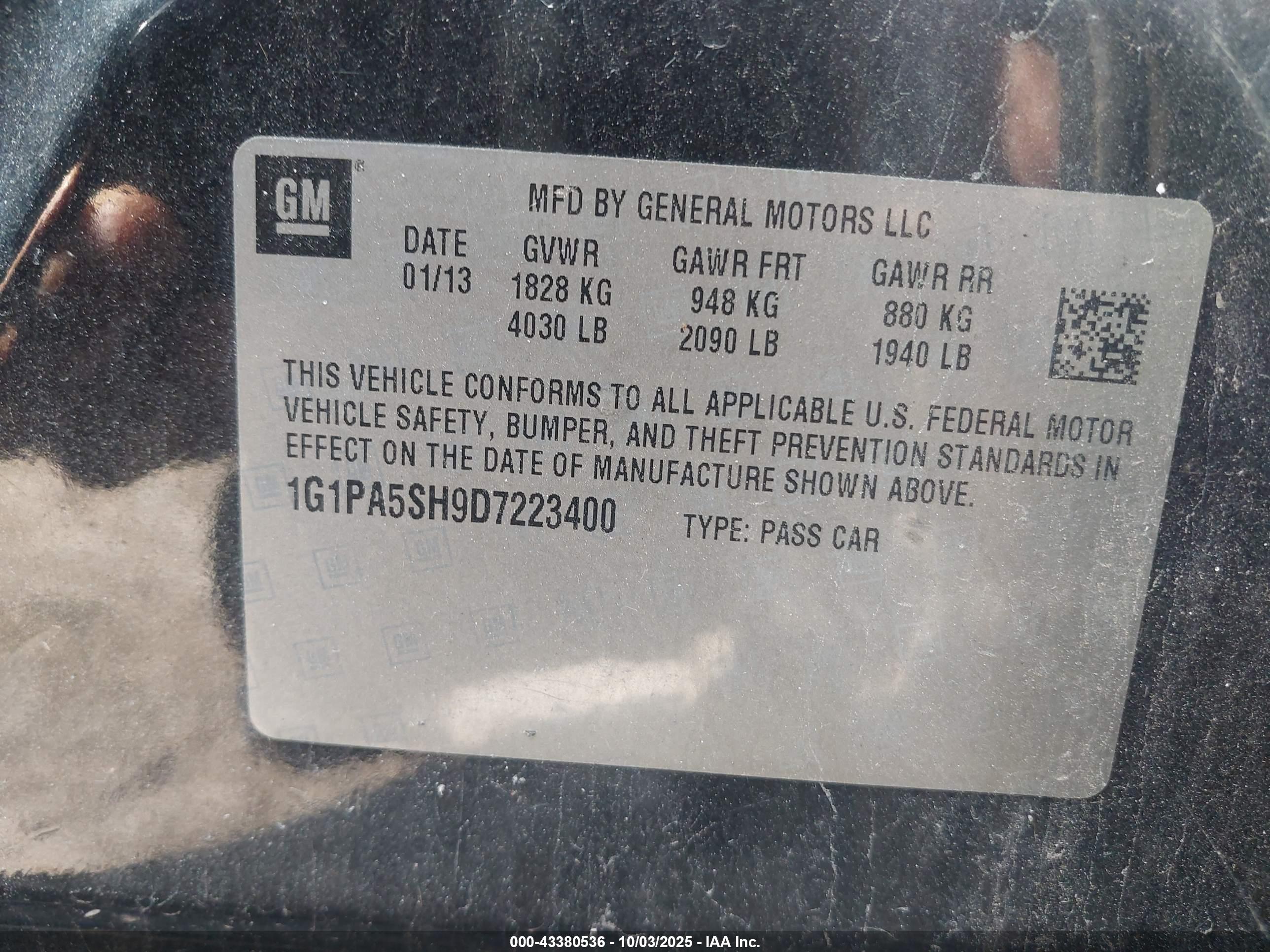 CHEVROLET CRUZE image 9