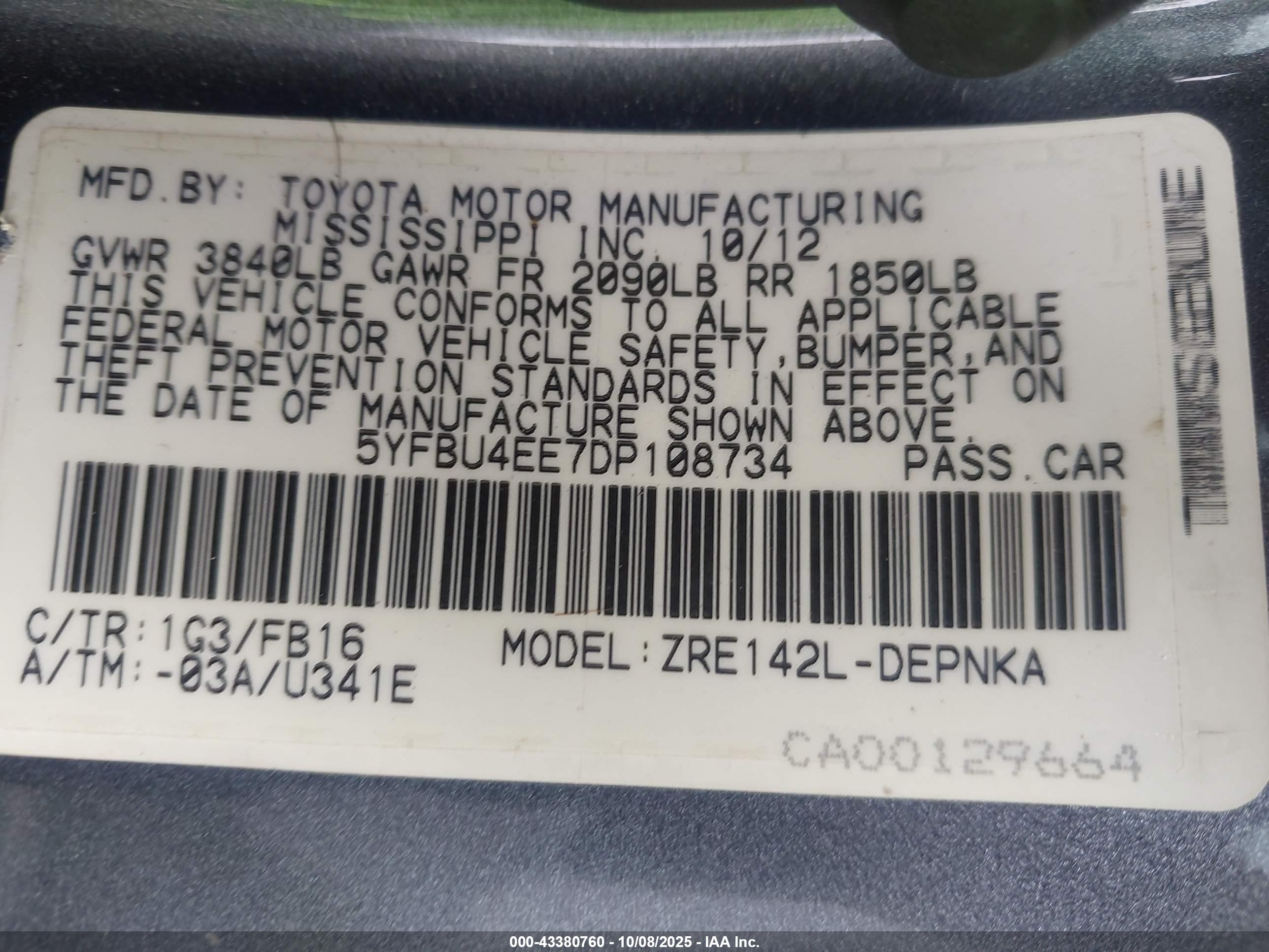 TOYOTA COROLLA image 9