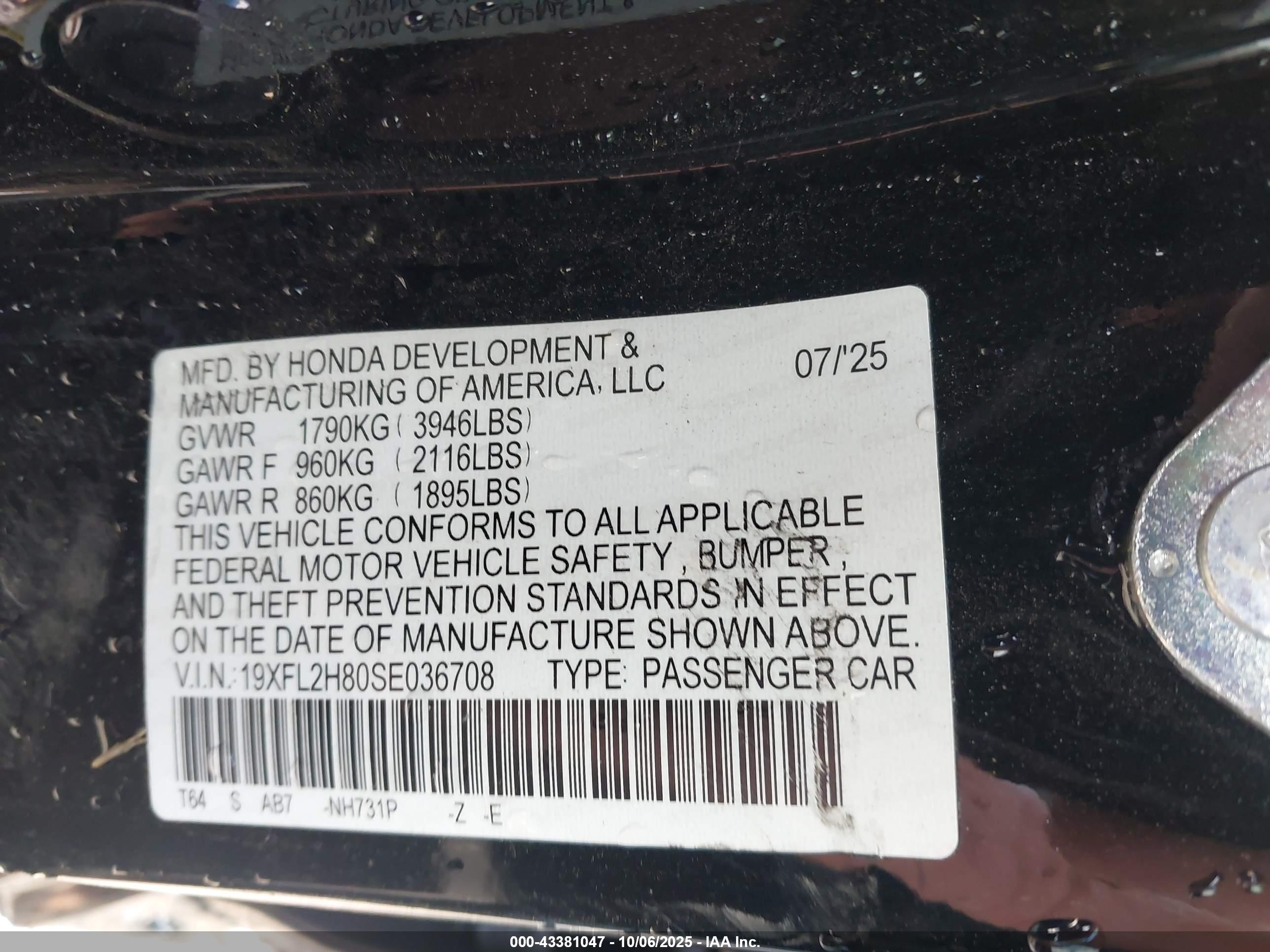 HONDA CIVIC image 9