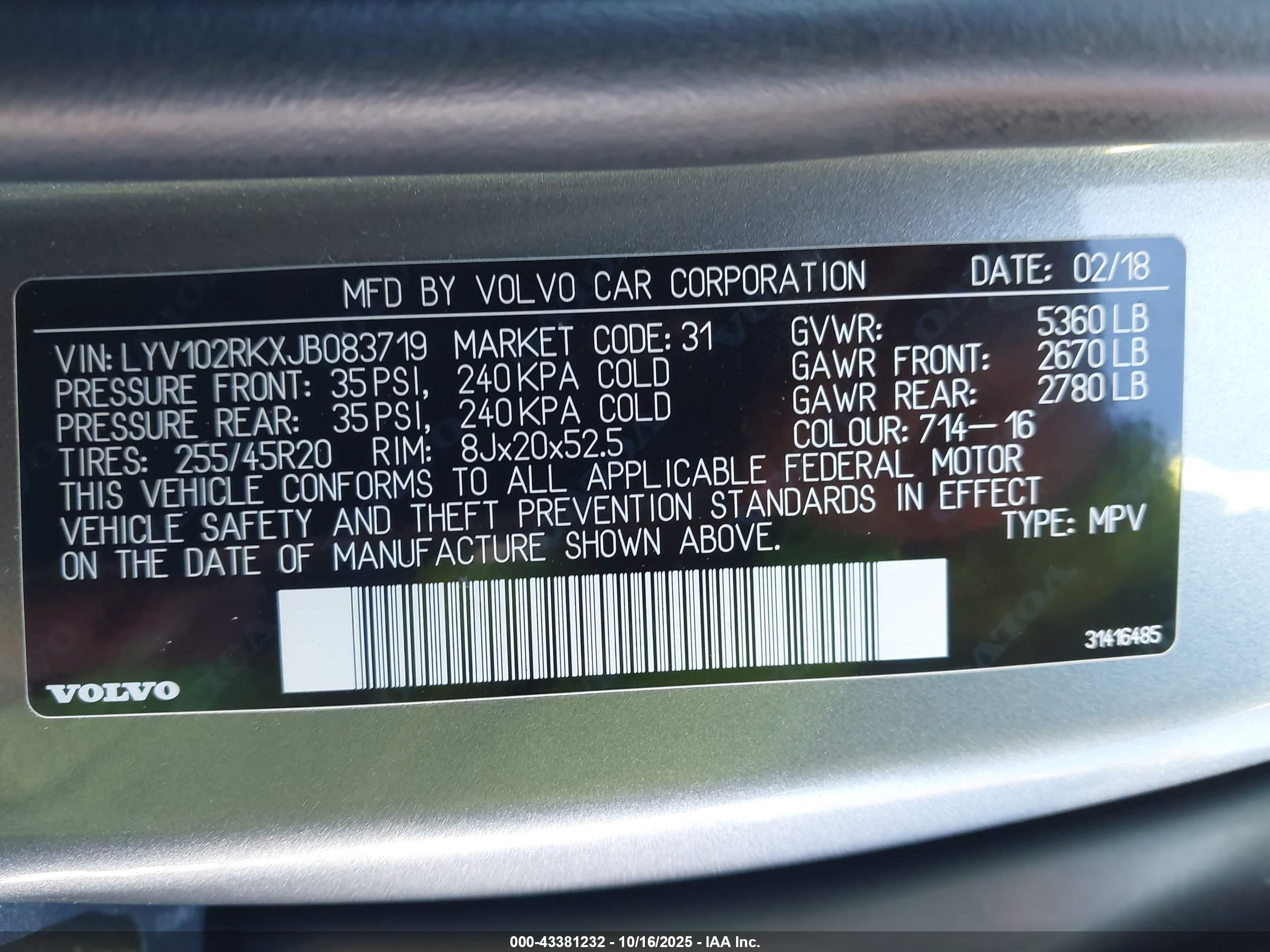 VOLVO XC60 image 9