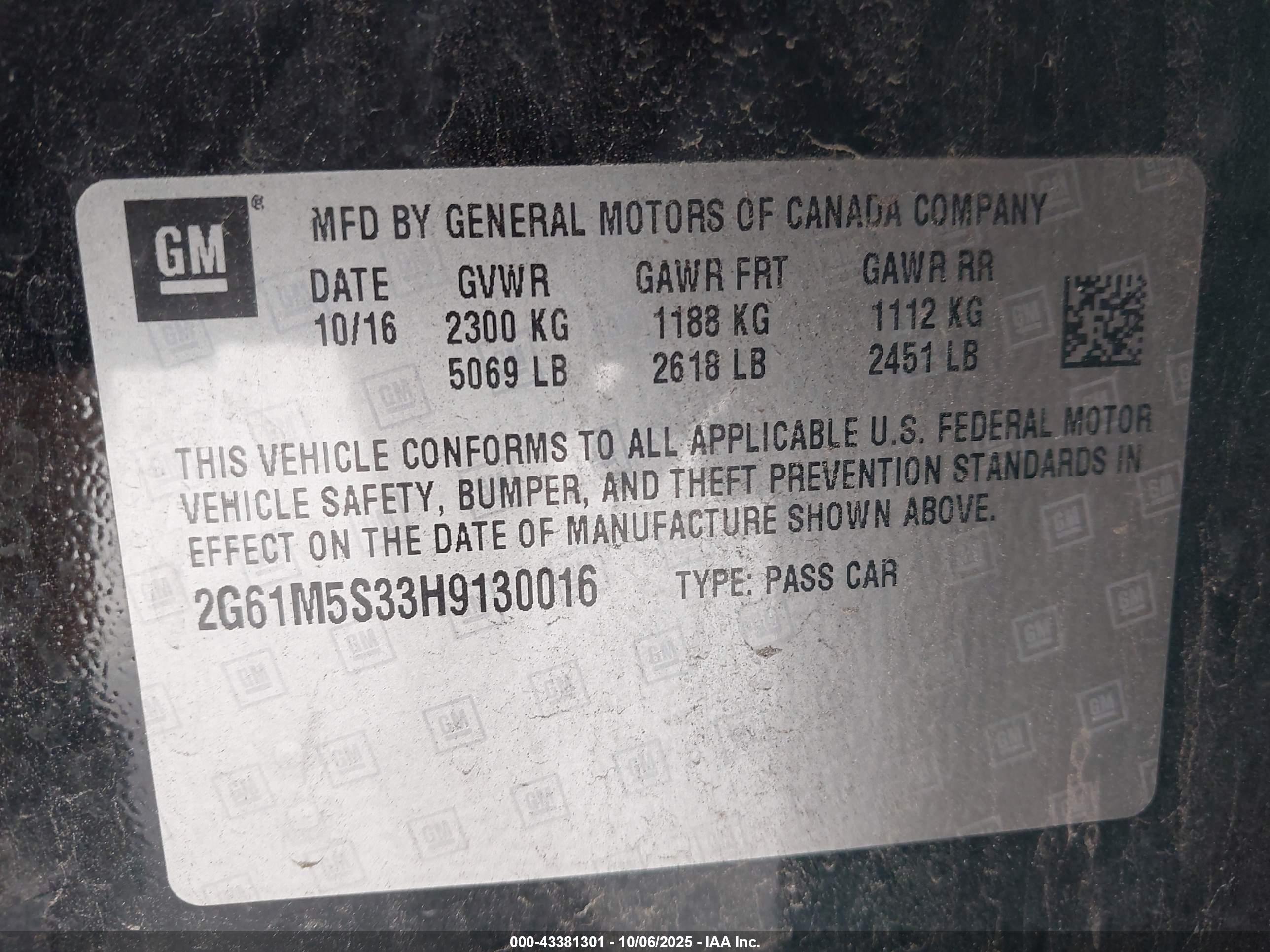 CADILLAC XTS image 9