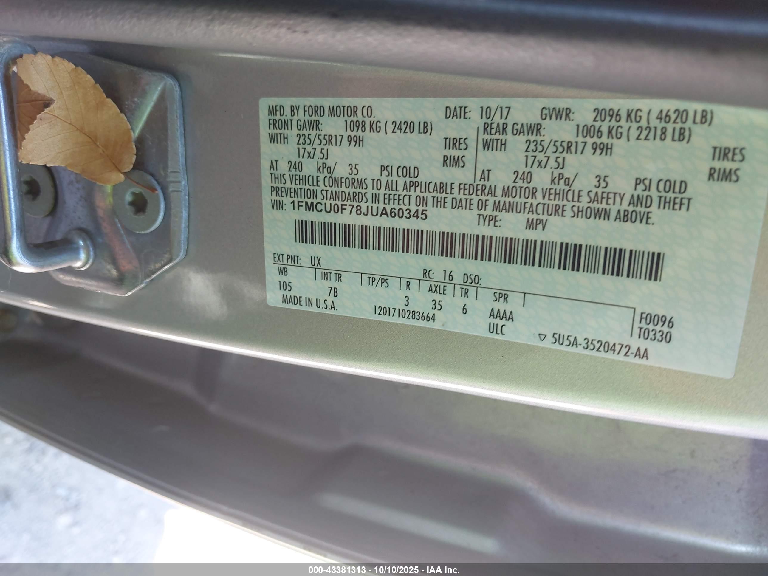 FORD ESCAPE image 9