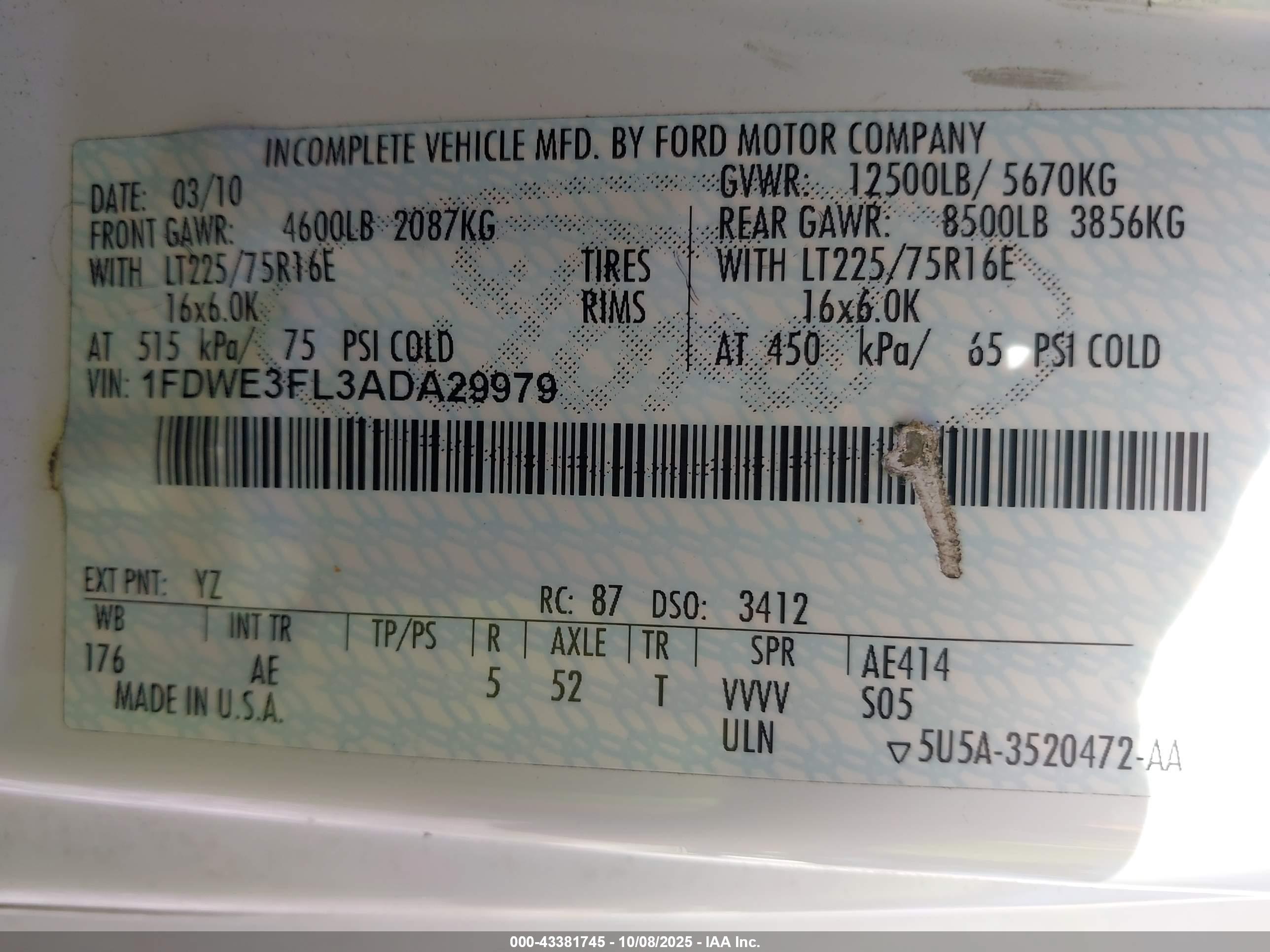 FORD E-350 image 9
