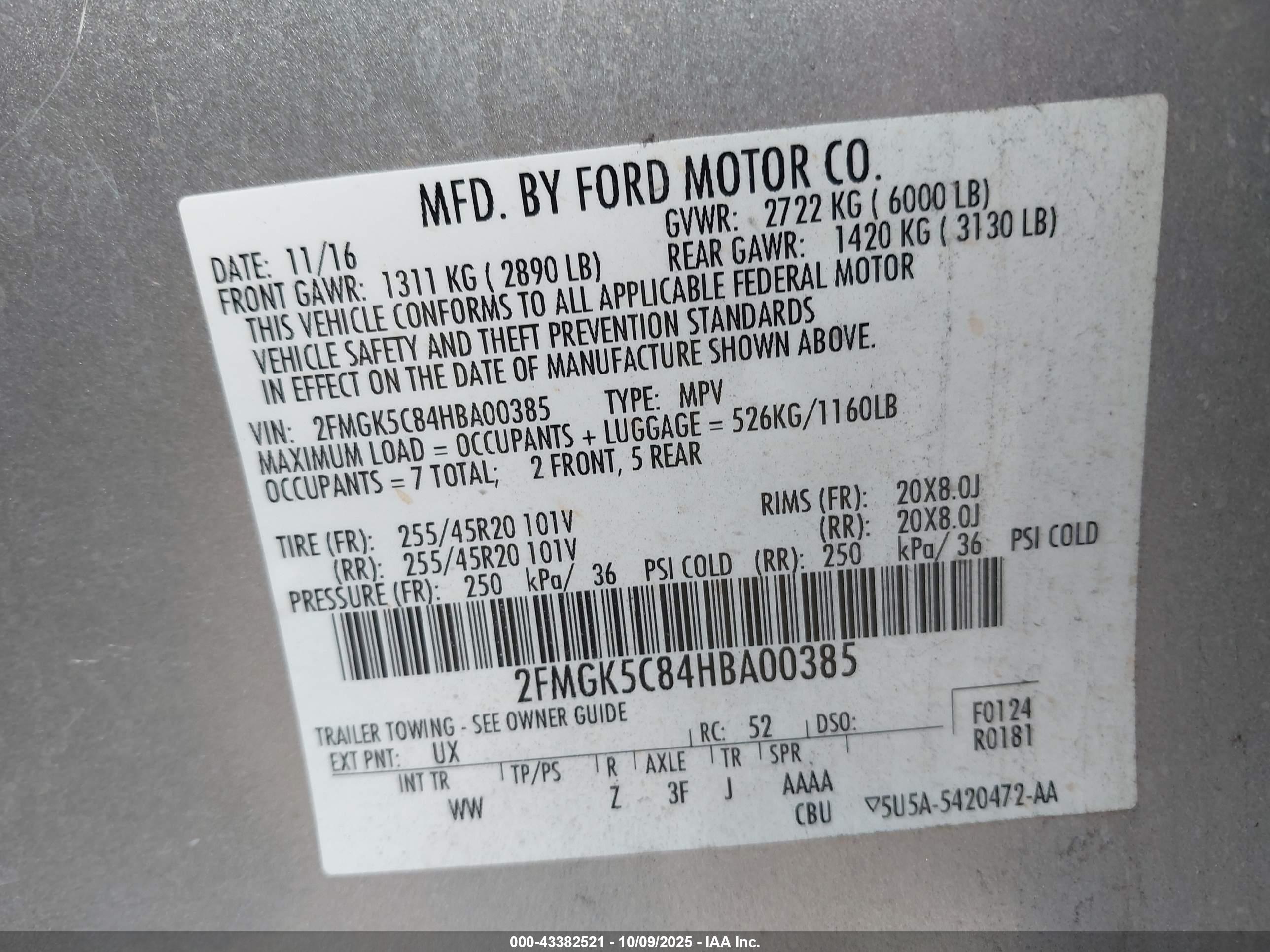 FORD FLEX image 9