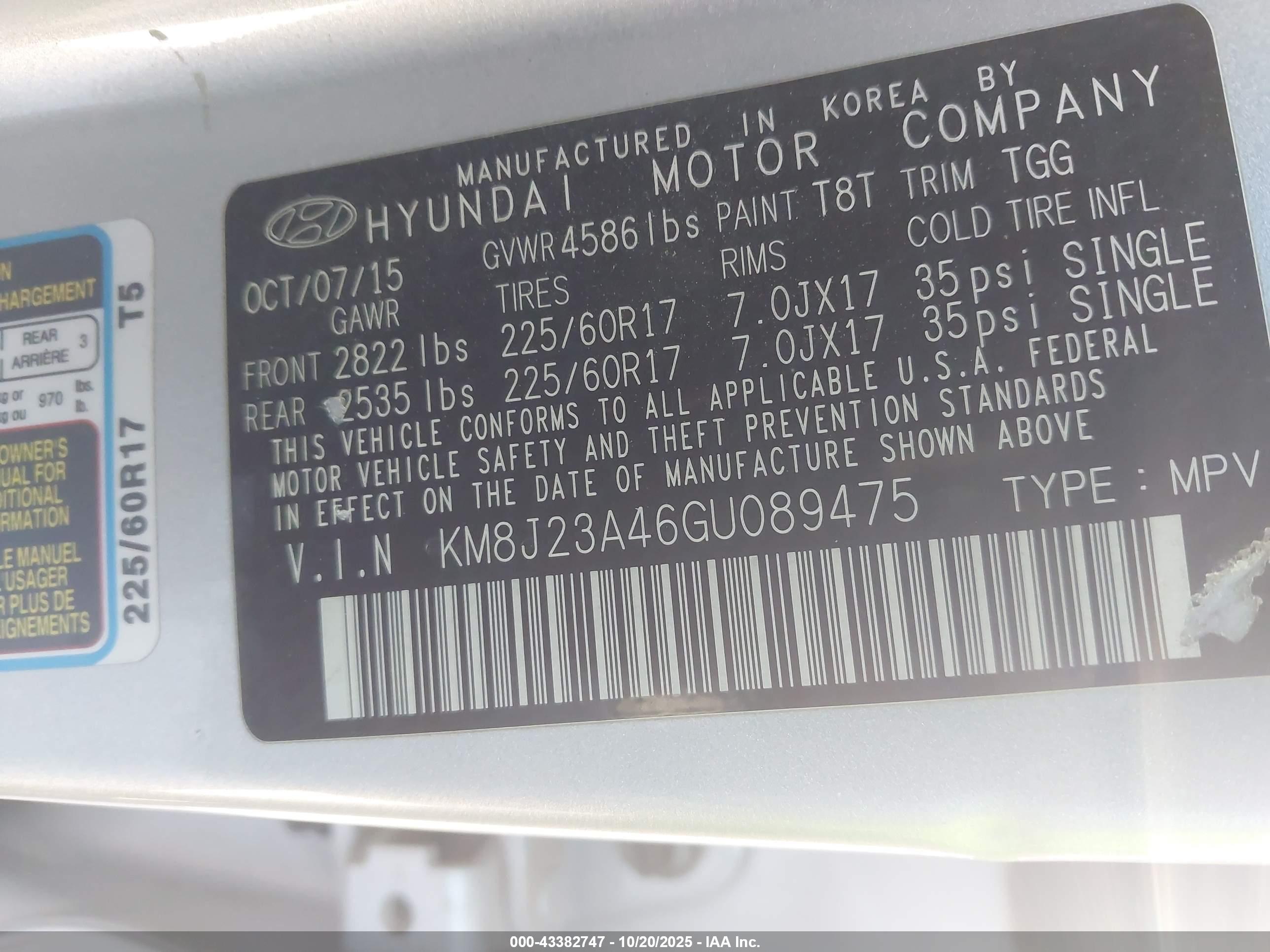 HYUNDAI TUCSON image 9
