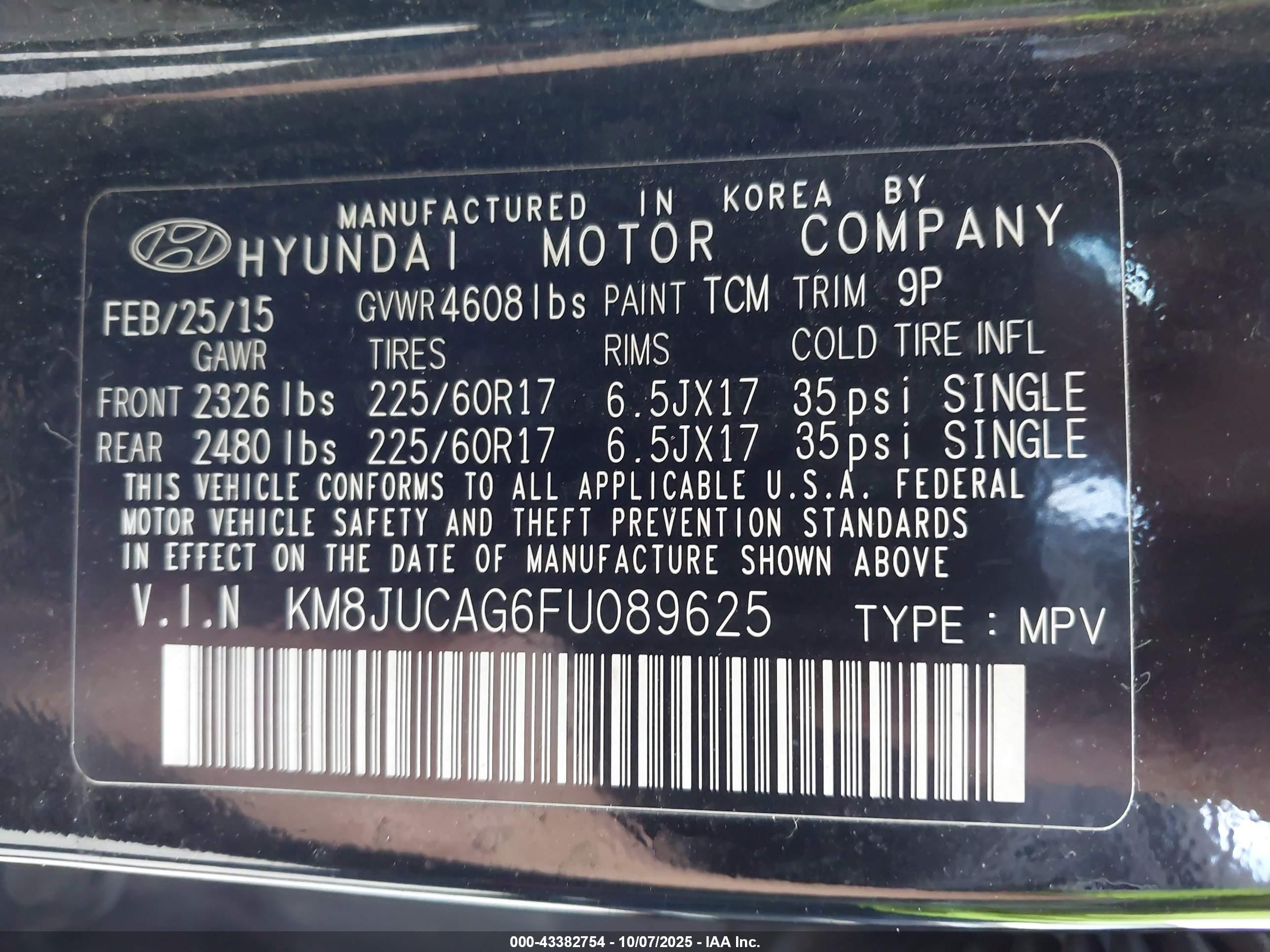 HYUNDAI TUCSON image 9