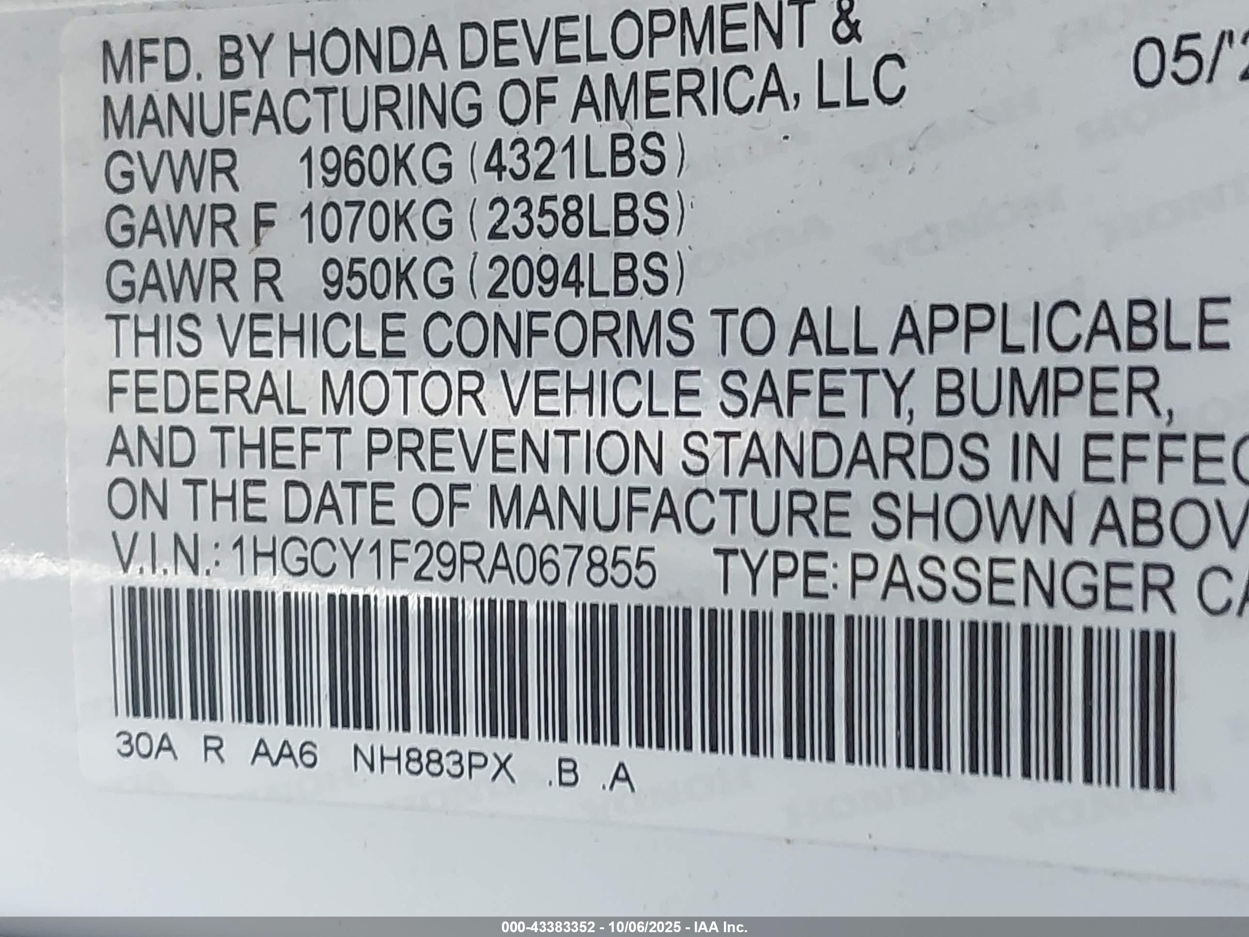 HONDA ACCORD image 9