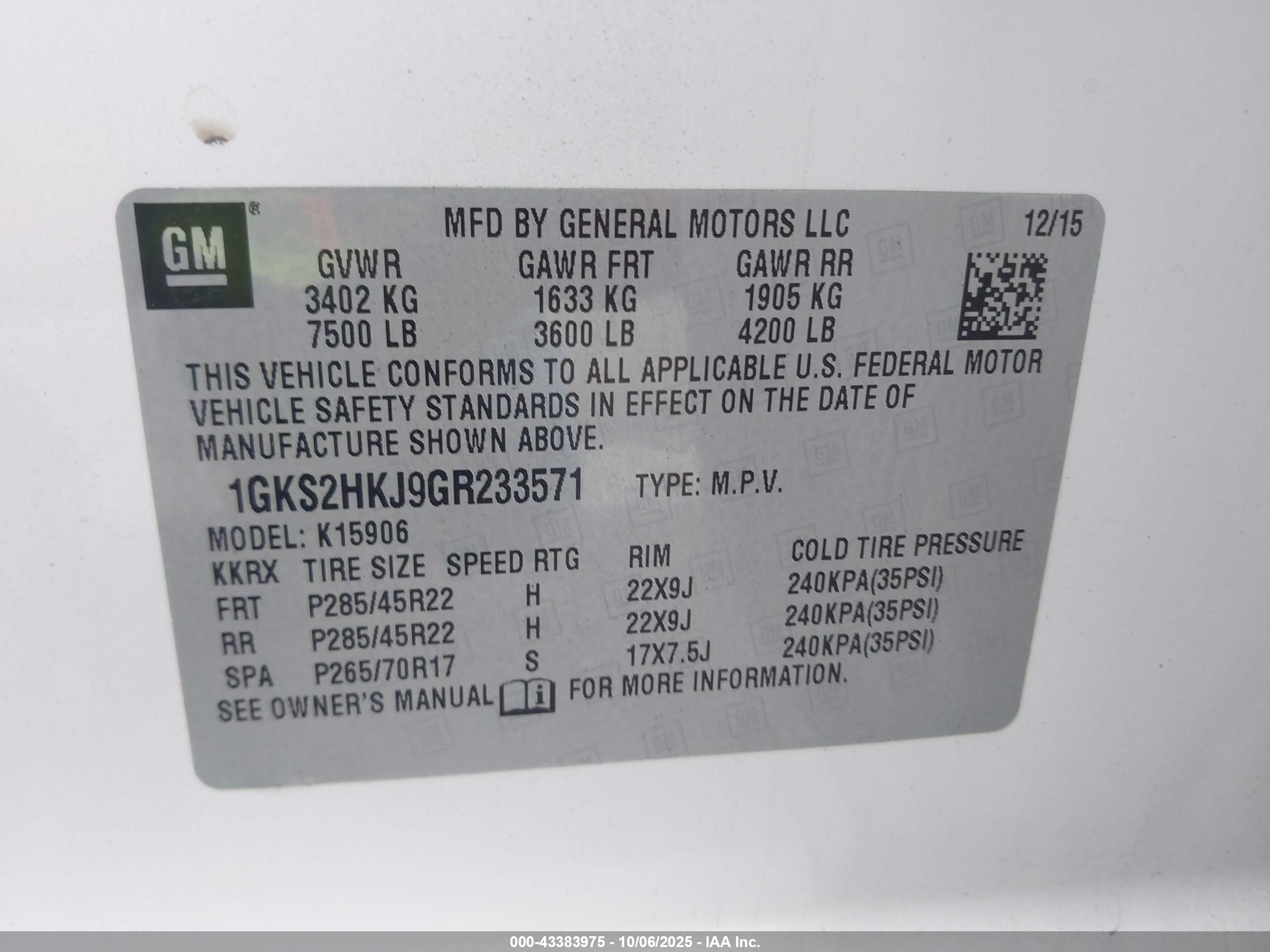 GMC YUKON image 9