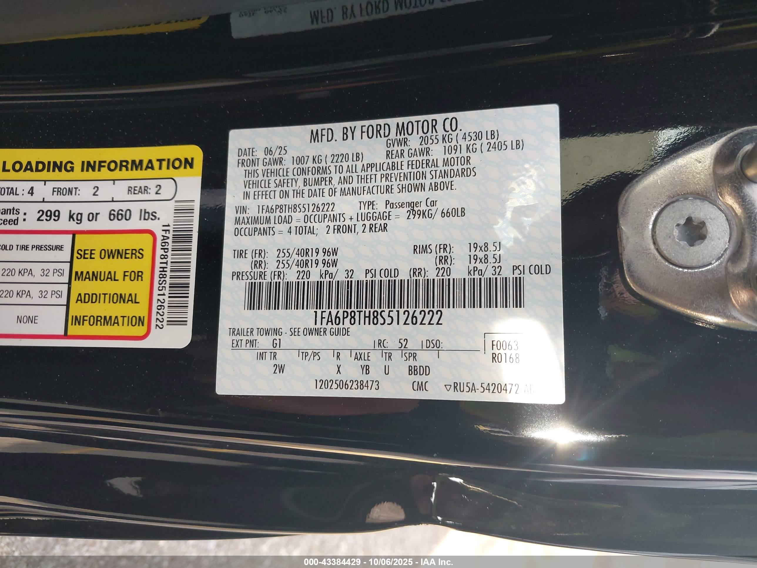 FORD MUSTANG image 9