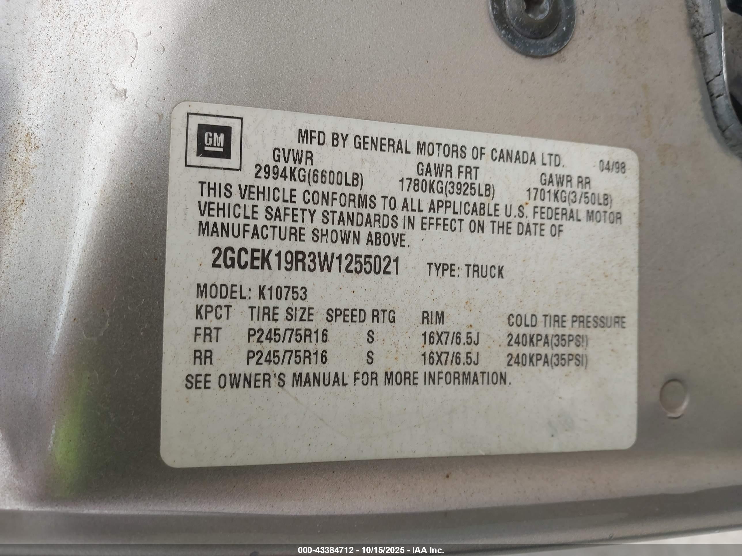 CHEVROLET K1500 image 9