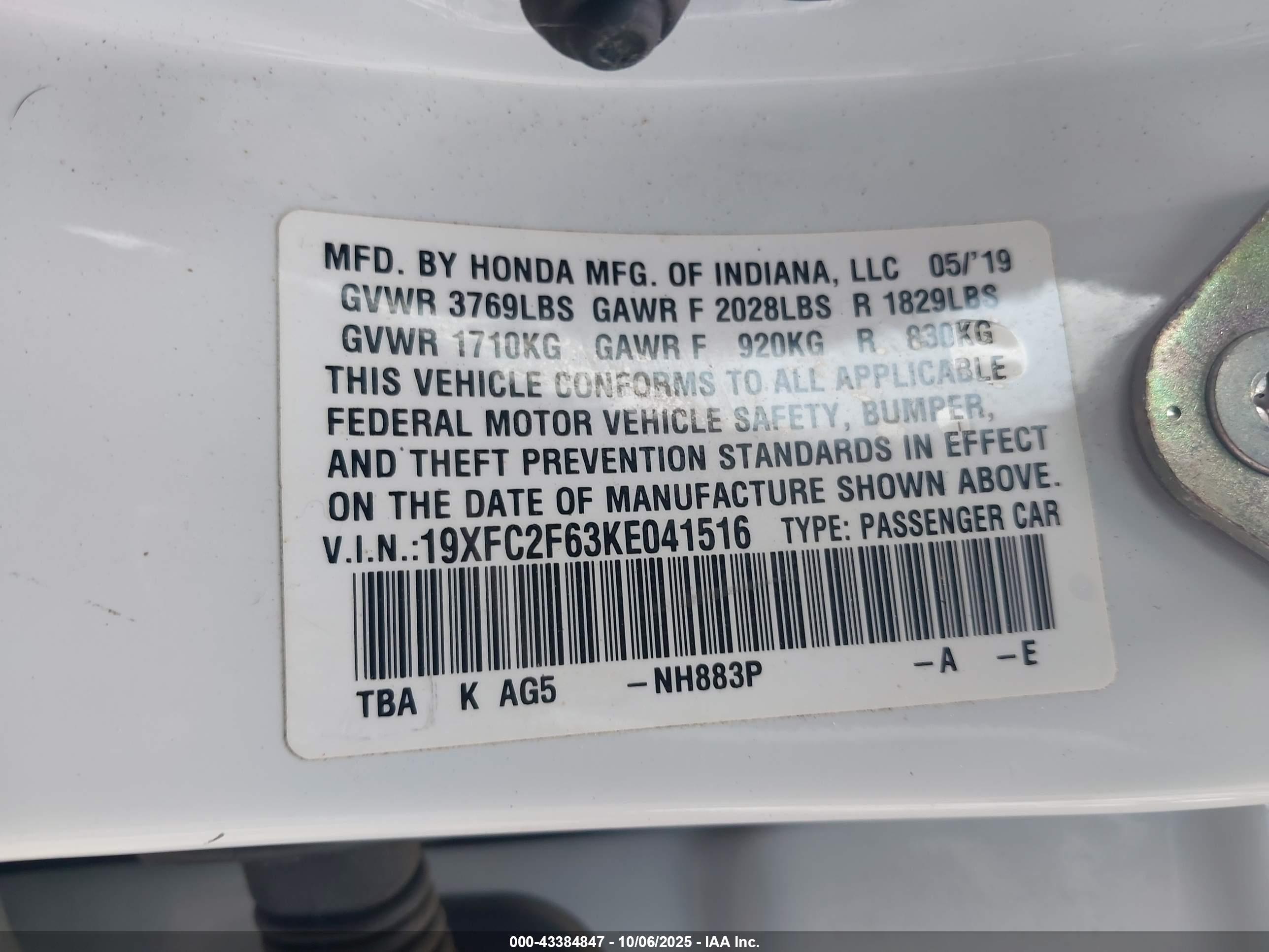 HONDA CIVIC image 9