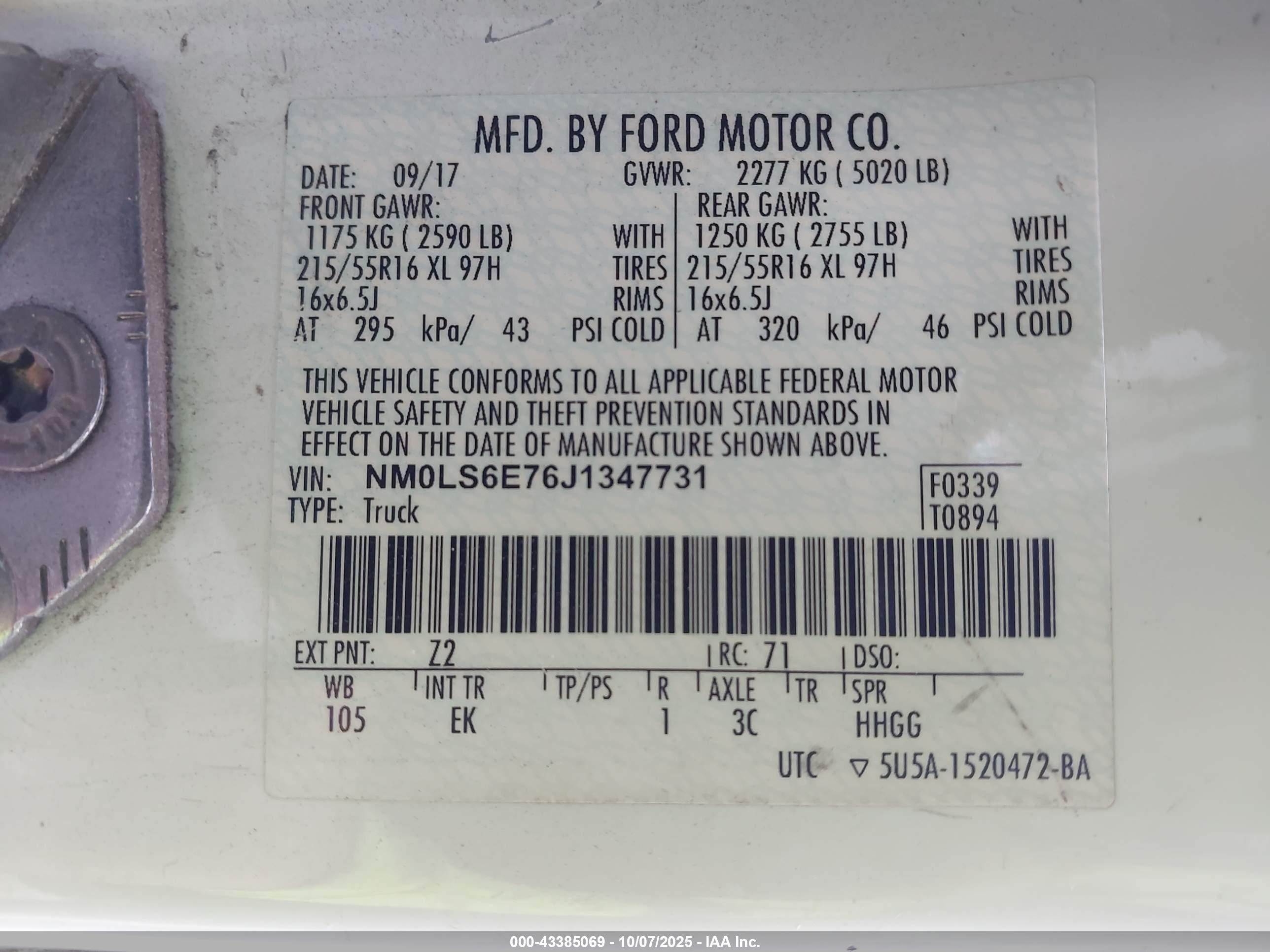 FORD TRANSIT image 9