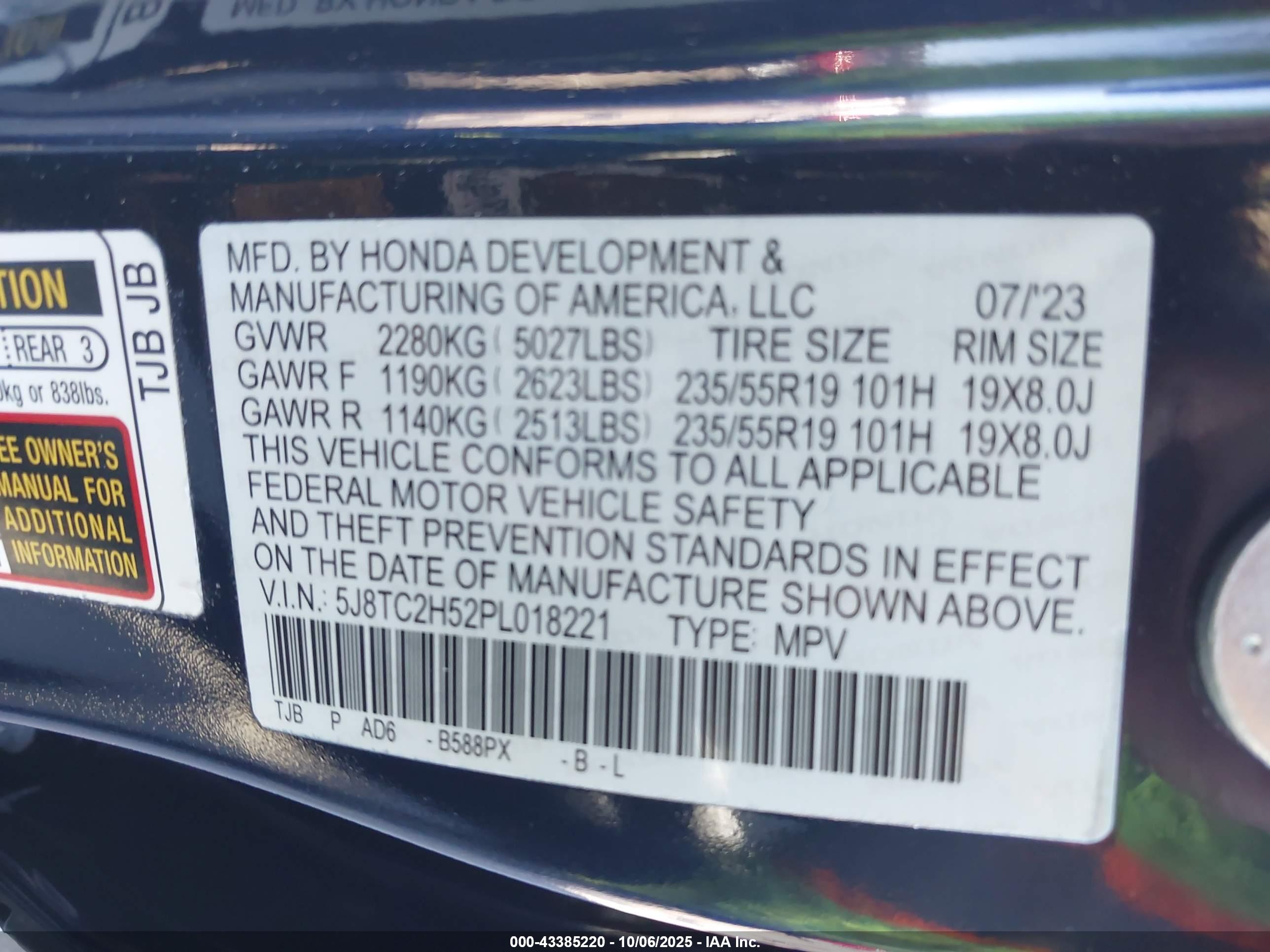 ACURA RDX image 9